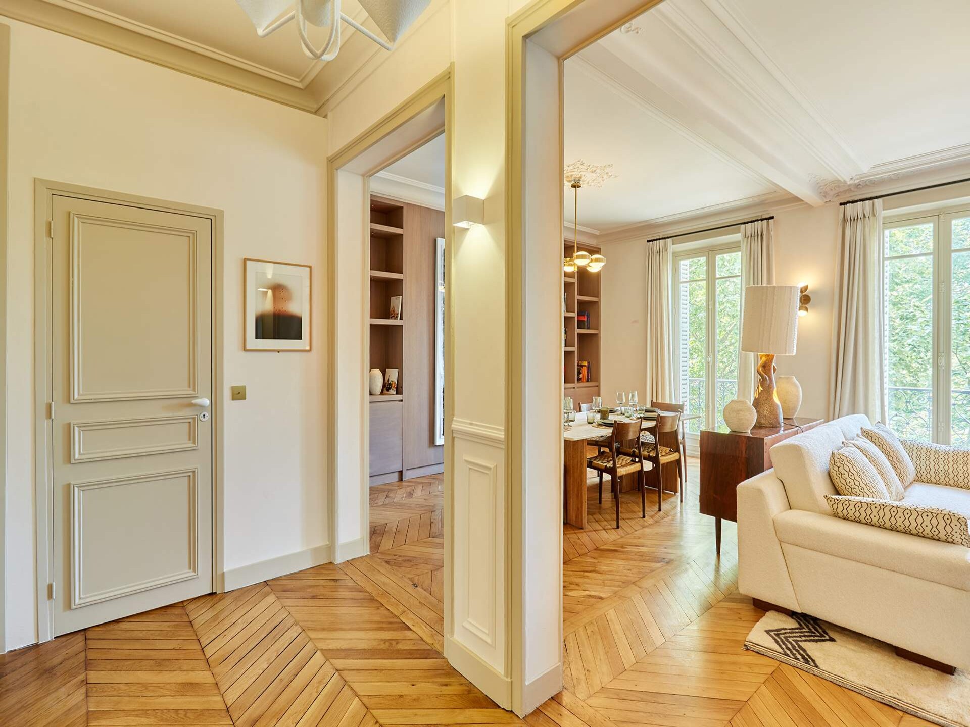 Luxe appartement met balkon en uitzicht op Jardin du Luxembourg in Parijs - foto 16