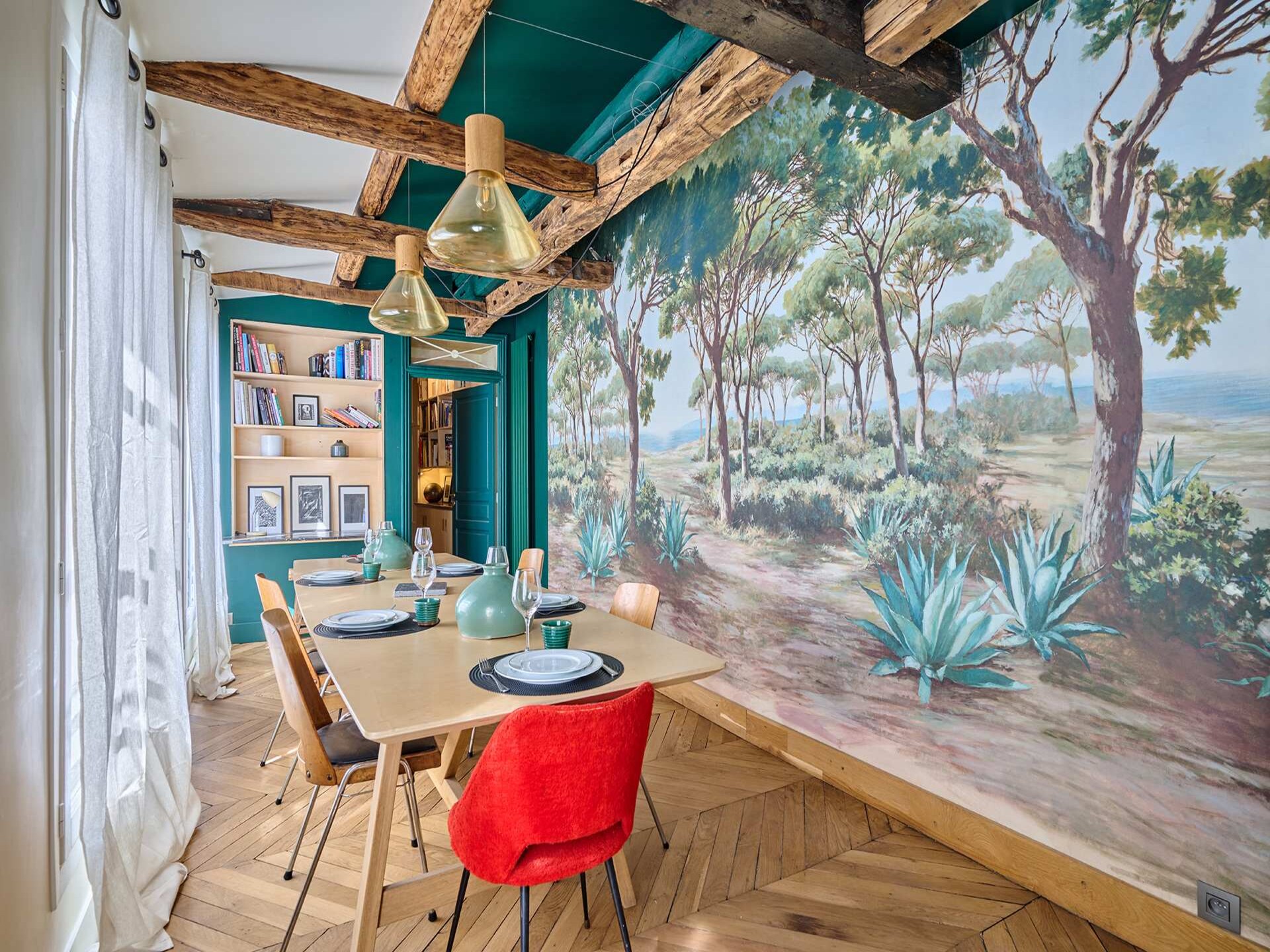 Stijlvol 3-slaapkamerappartement met terras in het hart van Parijs - foto 12