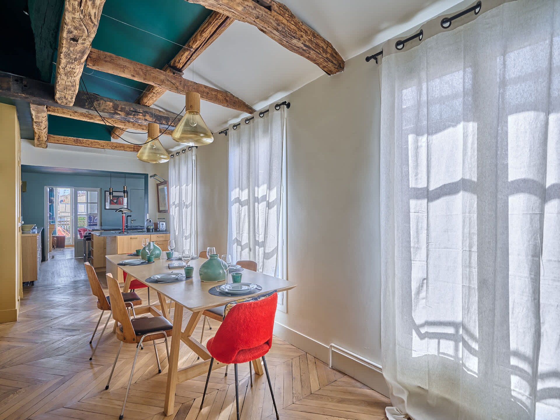 Stijlvol 3-slaapkamerappartement met terras in het hart van Parijs - foto 13