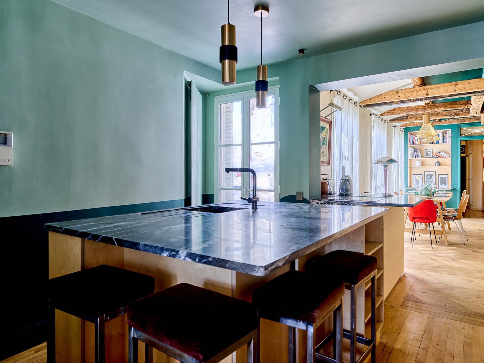 Stijlvol 3-slaapkamerappartement met terras in het hart van Parijs - foto 18