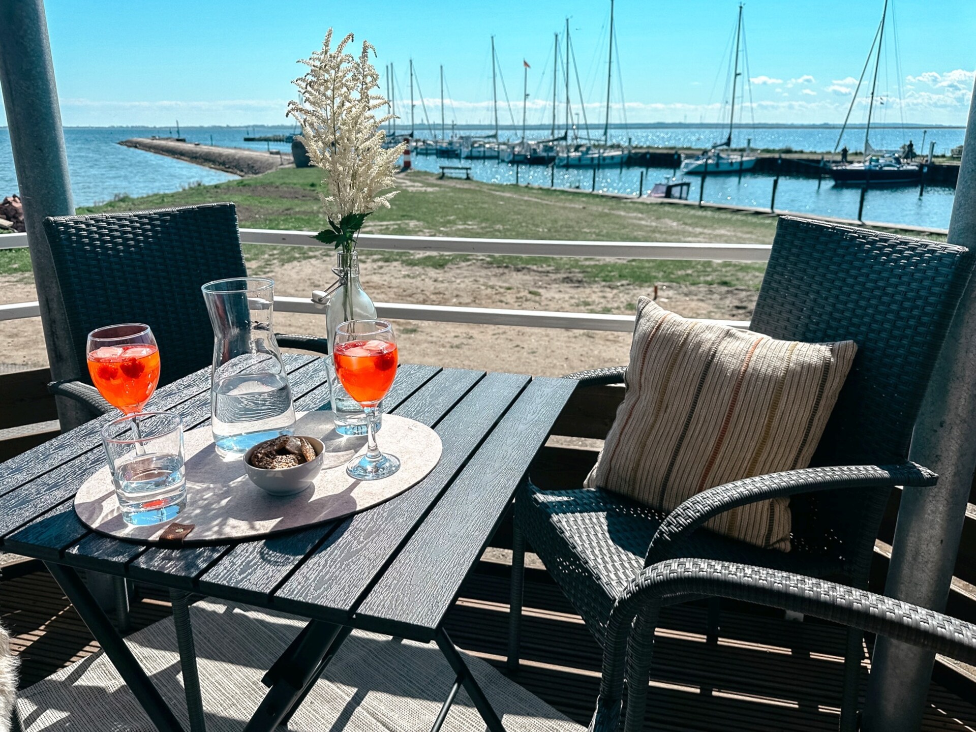 FeWo Hygge Havn: Havenappartement met balkon en uitzicht op zee in Orth - foto 7