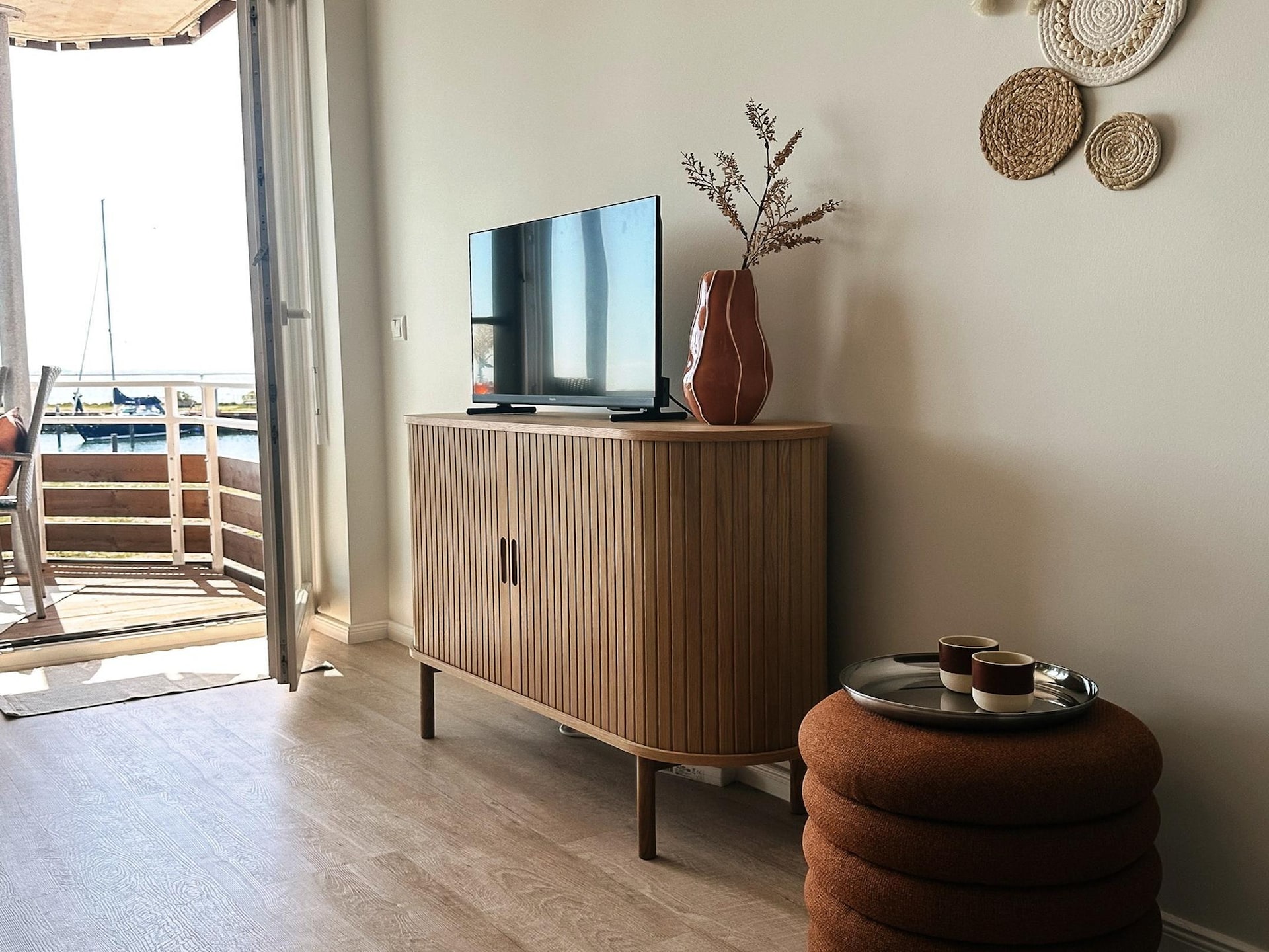 6-persoons appartement aan zee in Orth: FeWo Hygge Havn - foto 8