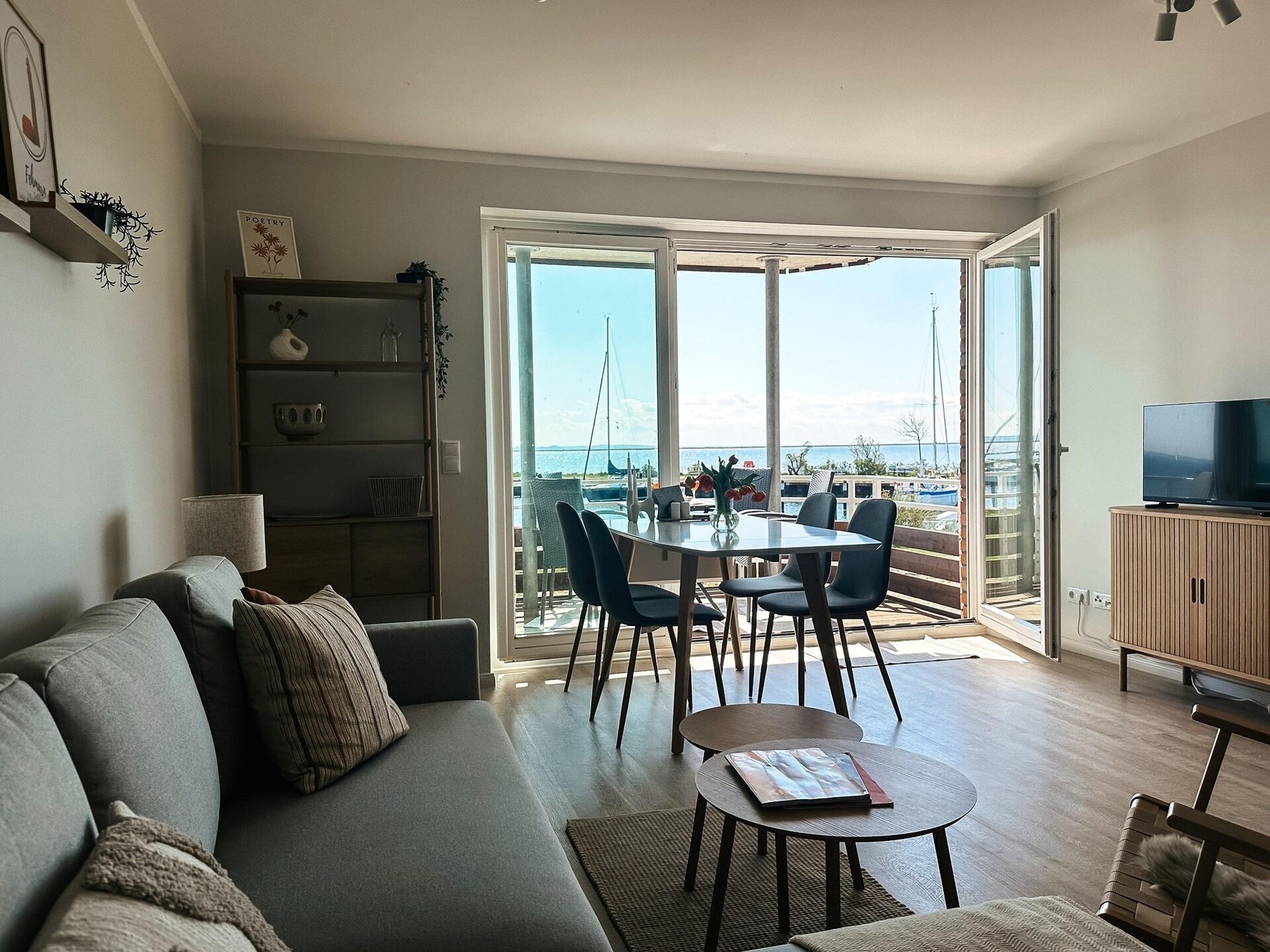 6-persoons appartement aan zee in Orth: FeWo Hygge Havn - foto 2