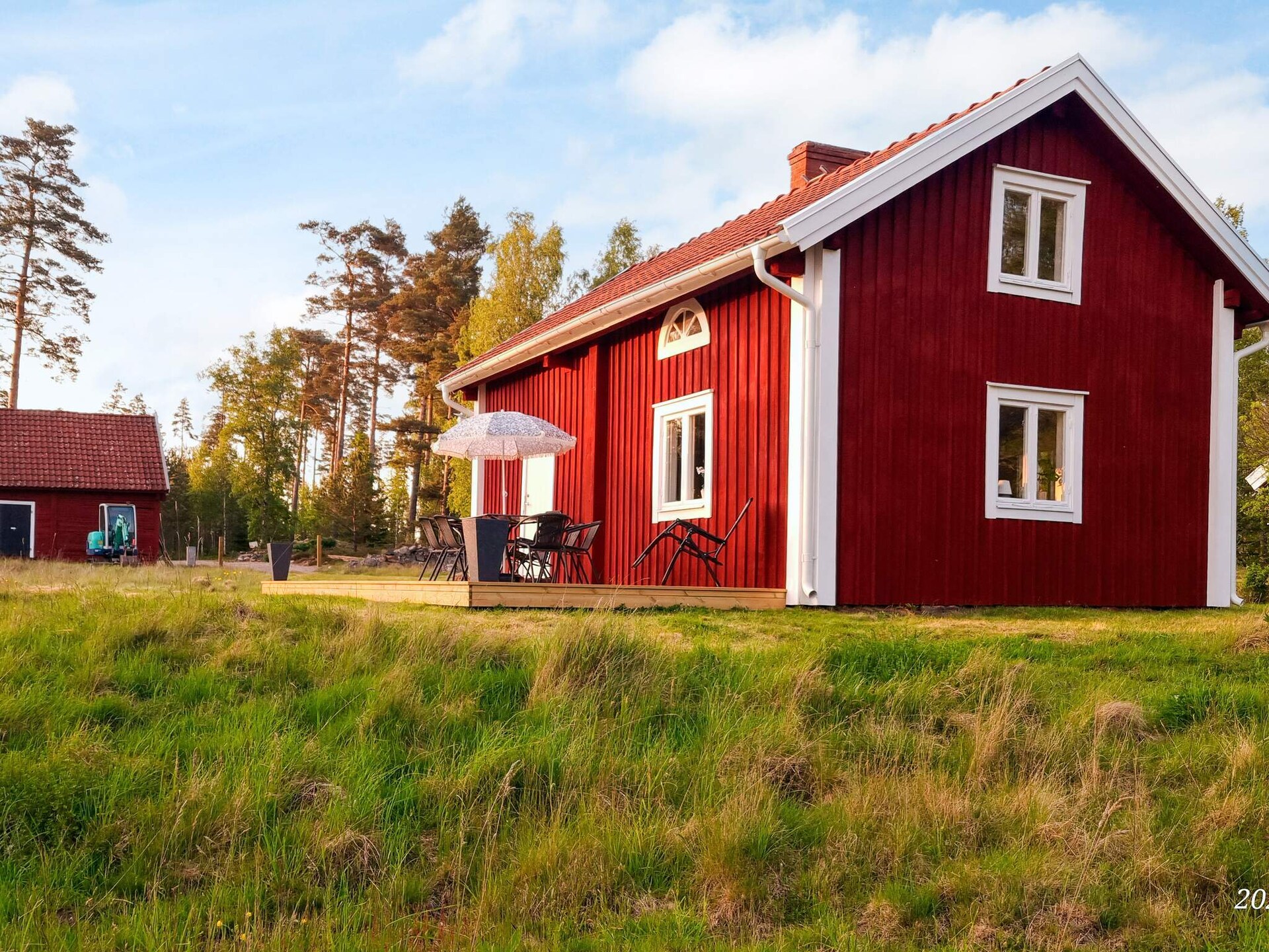 Knus vrijstaand vakantiehuis aan het meer in Småland - foto 1