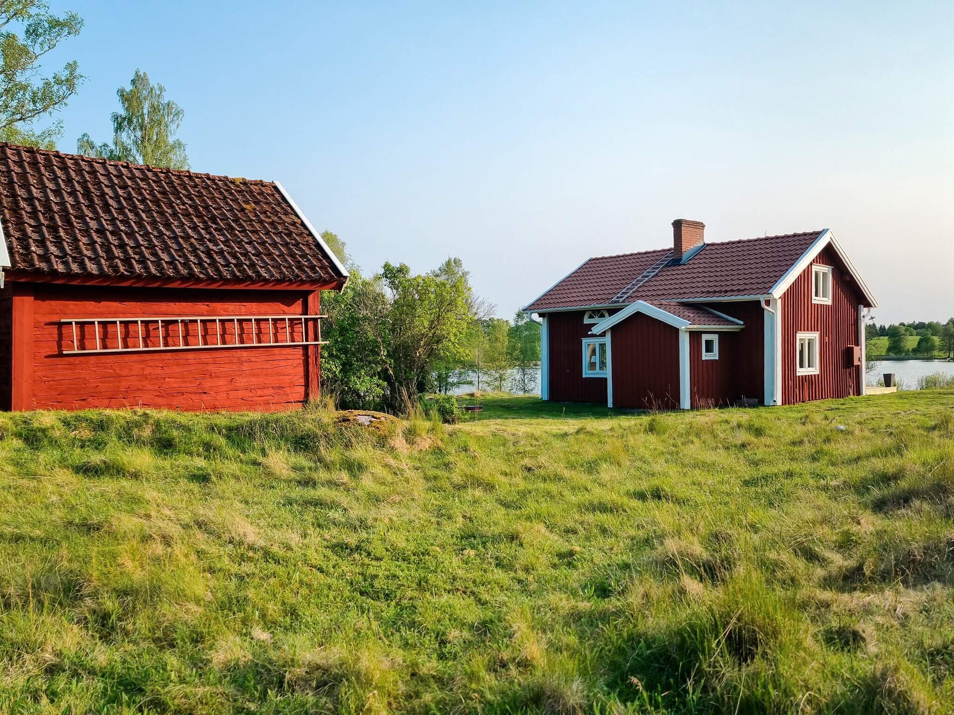 Knus vrijstaand vakantiehuis aan het meer in Småland - foto 17