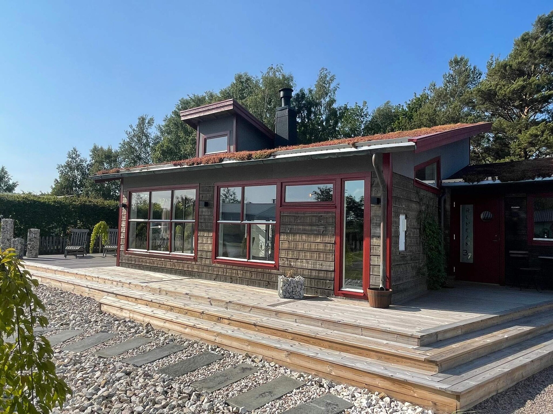 Modern vakantiehuis nabij 12 km lang zandstrand in Skummeslövsstrand - foto 10