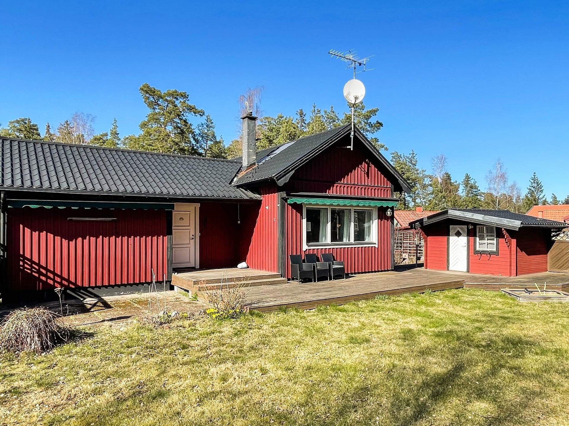 Aan zee: Ruim vakantiehuis op Oknö in Mönsterås voor 7 personen - foto 11