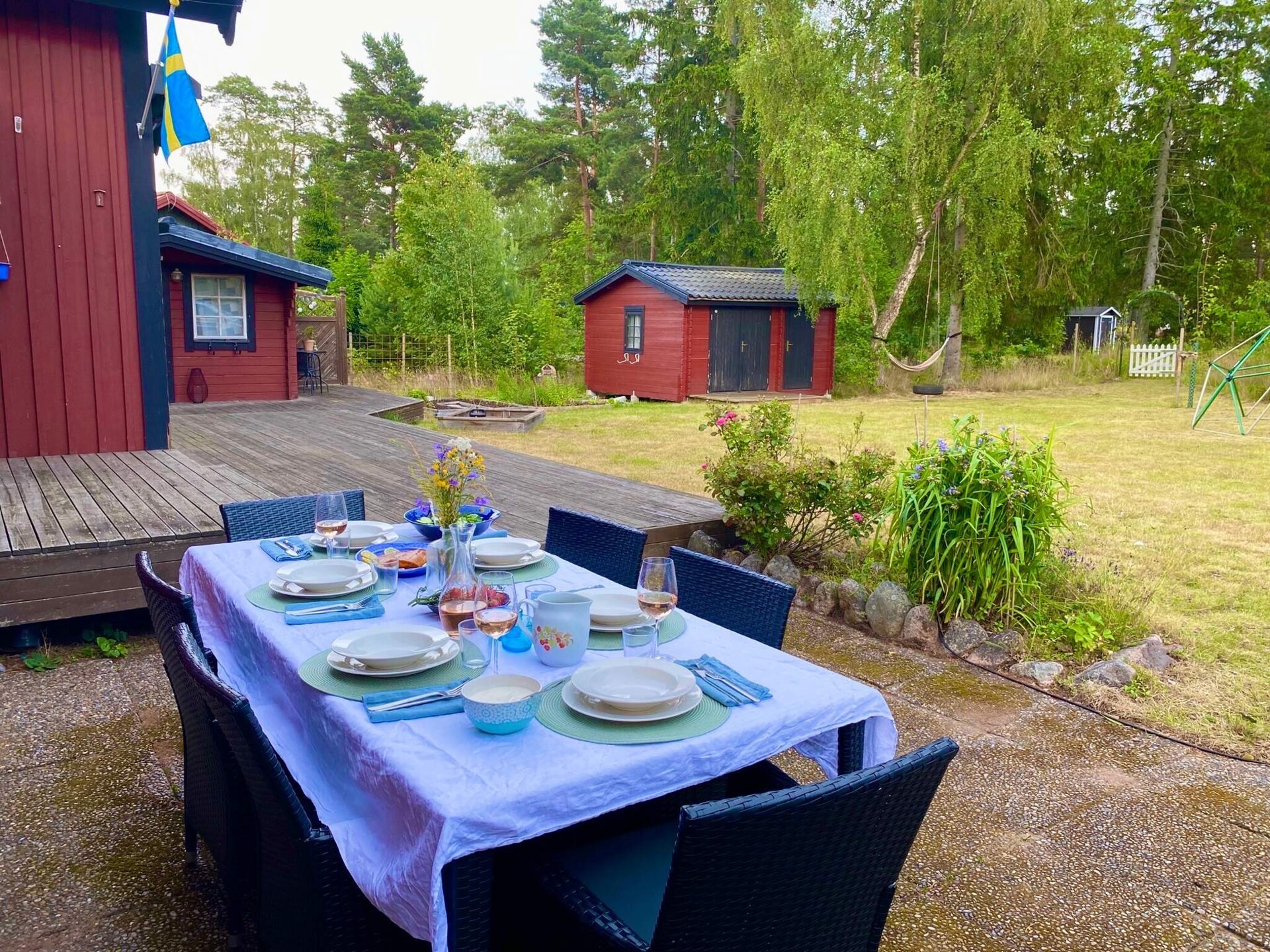 Aan zee: Ruim vakantiehuis op Oknö in Mönsterås voor 7 personen - foto 4