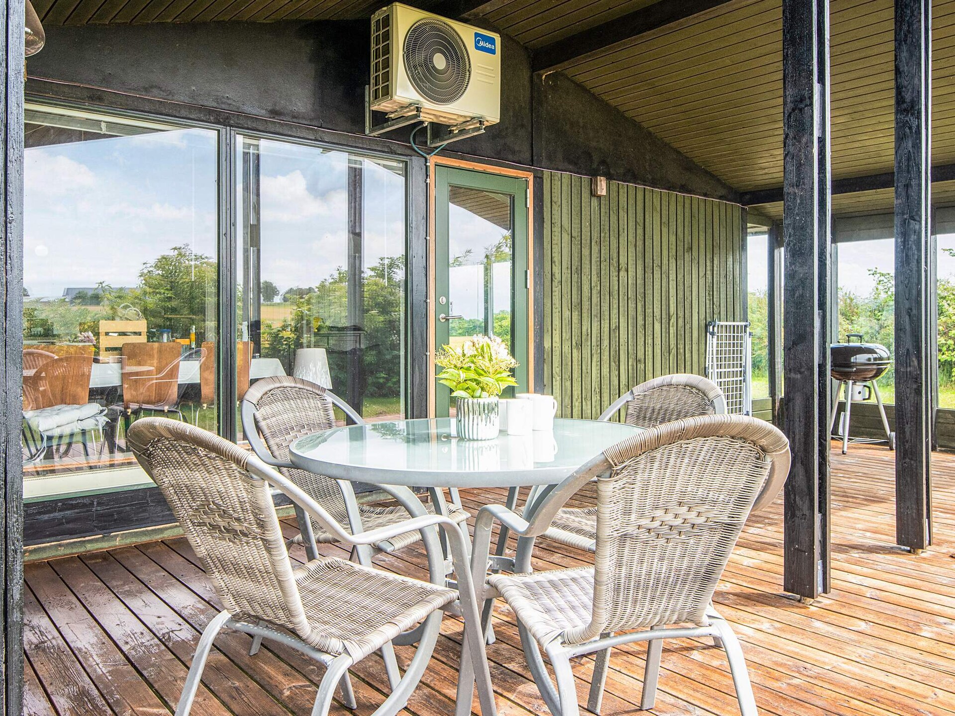 Vrijstaand vakantiehuis met overdekt terras, 1,5 km van de kust bij Juelsminde - foto 23