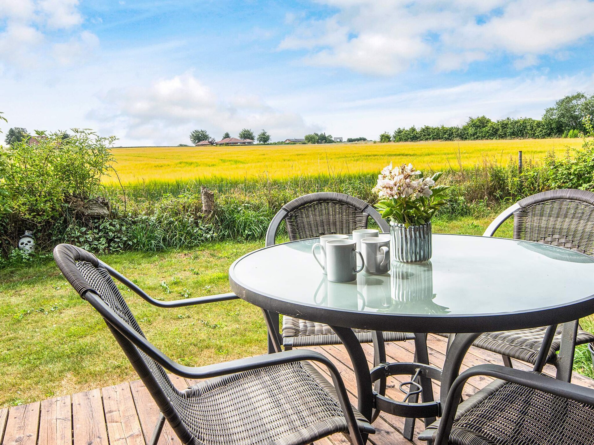 Vrijstaand vakantiehuis met overdekt terras, 1,5 km van de kust bij Juelsminde - foto 25