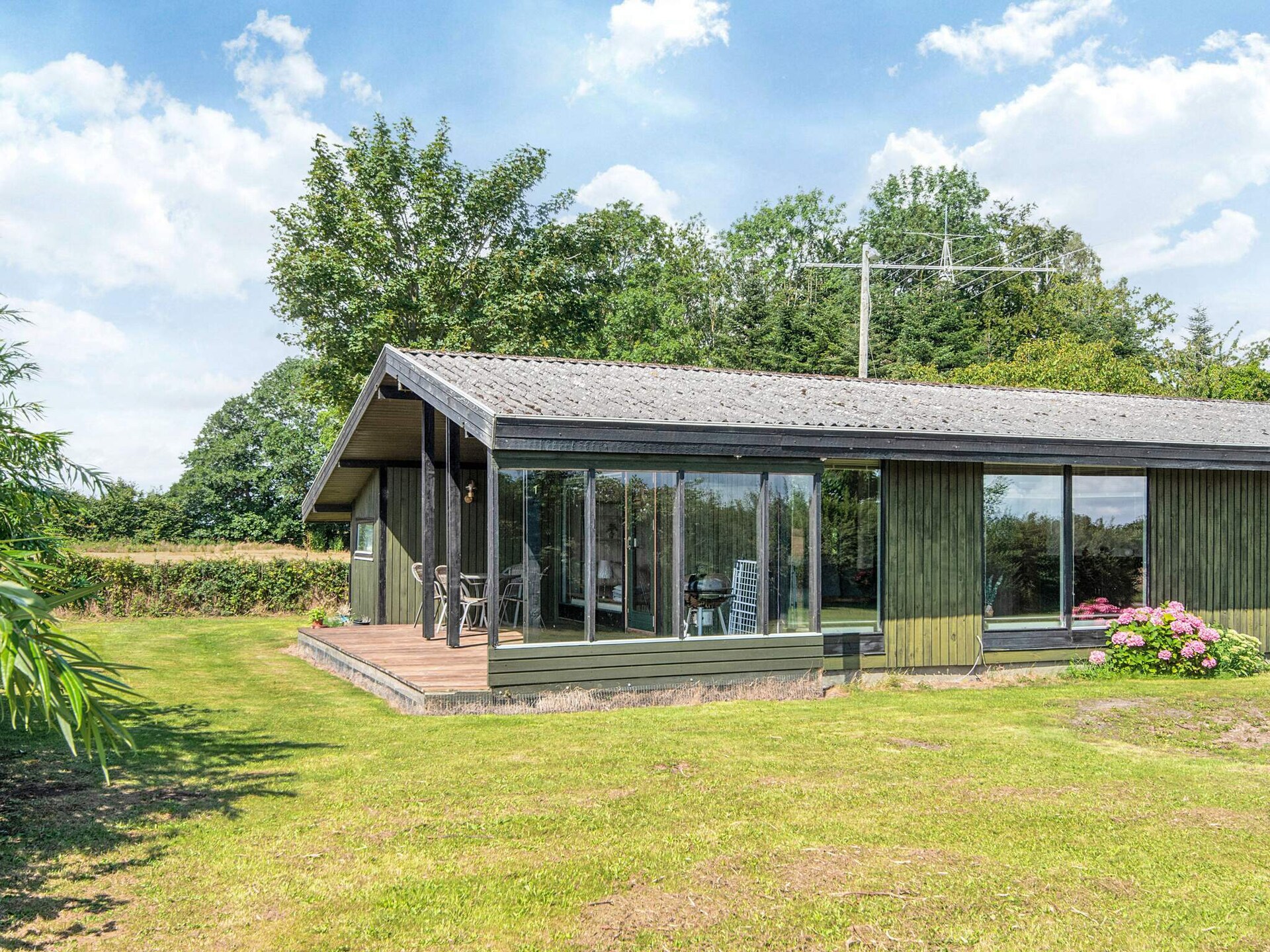 Vrijstaand vakantiehuis met overdekt terras, 1,5 km van de kust bij Juelsminde - foto 30