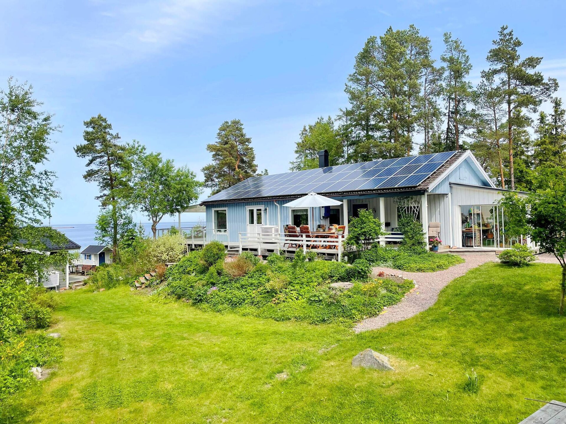 Zweedse archipelvilla met zeezicht en sauna op 40 meter van het strand - foto 1