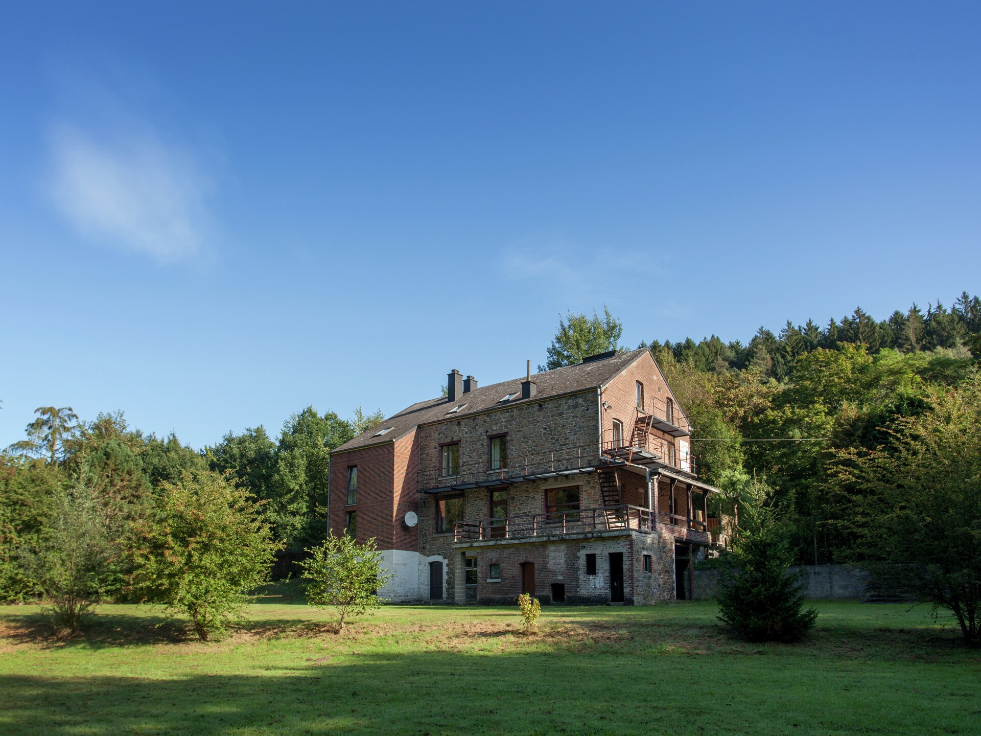 Groepsverblijf Les Princes in La Gleize: 28 personen aan de Amblève - foto 1