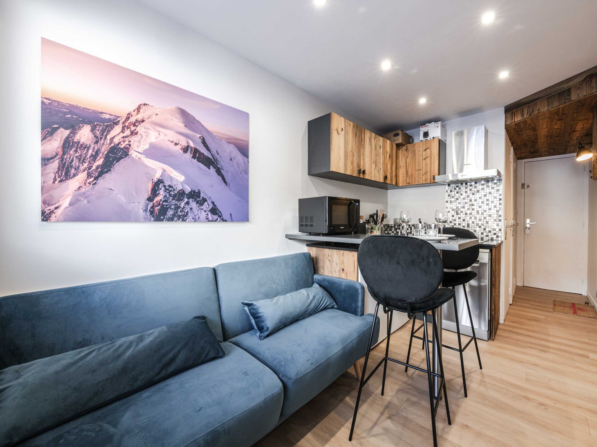 Knus hoekappartement in Val Thorens, direct aan de piste - foto 1
