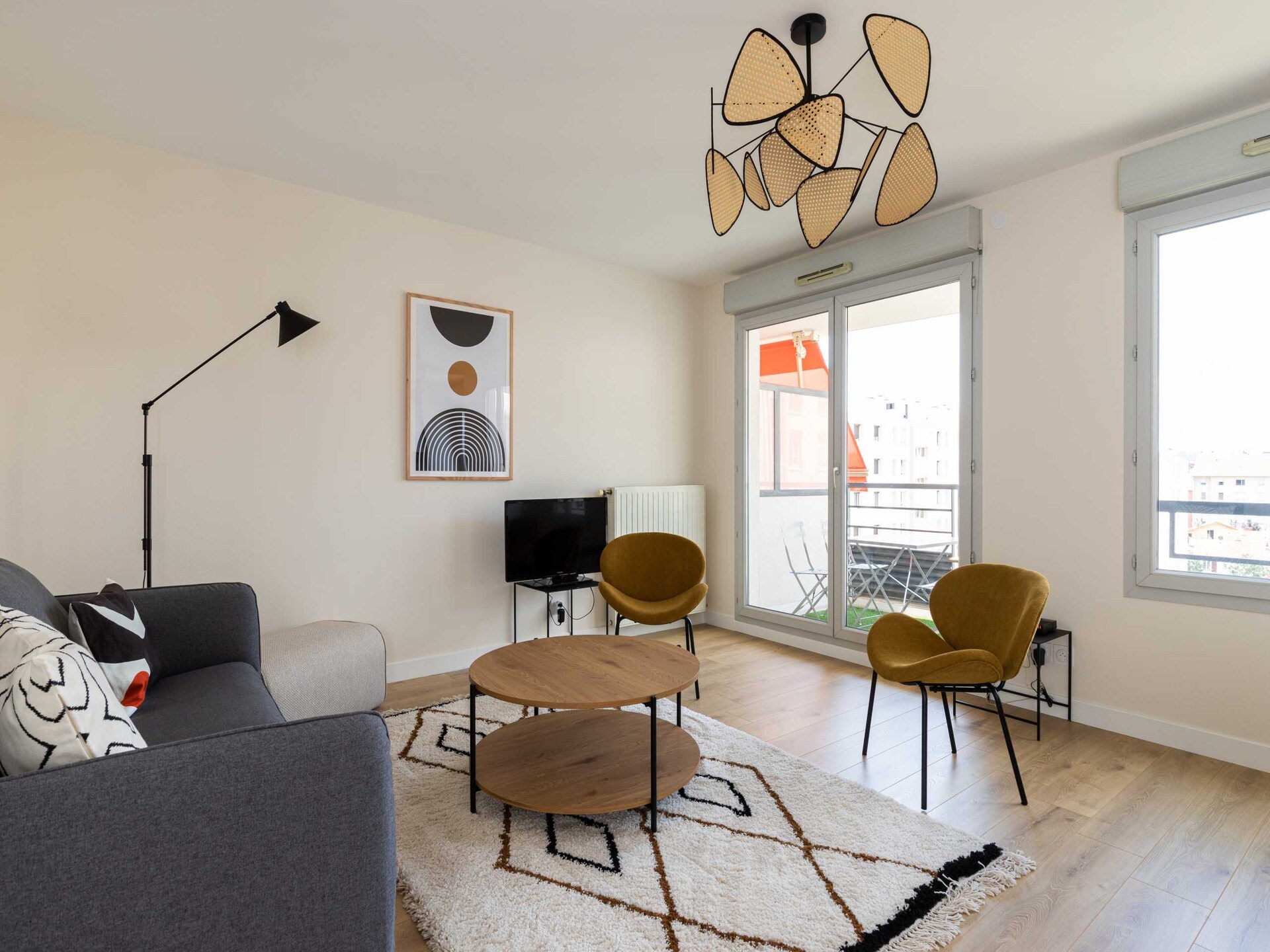 Architecturaal appartement in Villeurbanne, 2 slaapkamers, 4 personen - foto 14