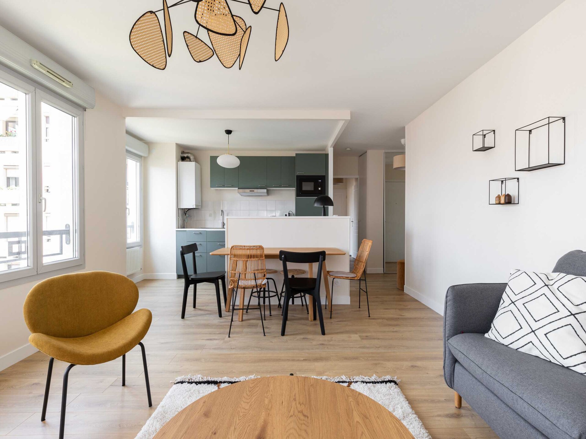 Architecturaal appartement in Villeurbanne, 2 slaapkamers, 4 personen - foto 8