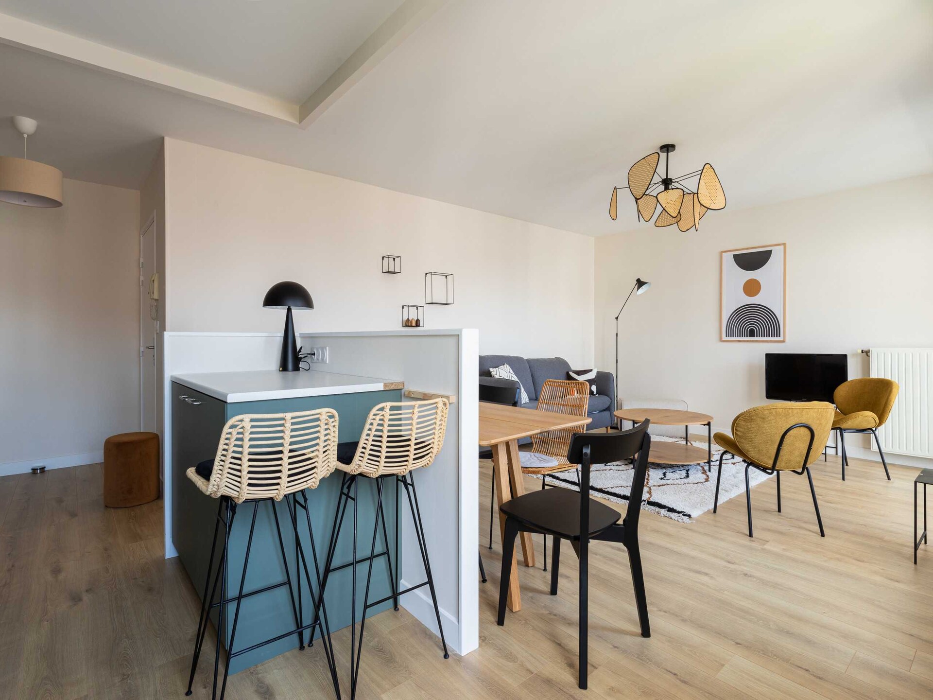Architecturaal appartement in Villeurbanne, 2 slaapkamers, 4 personen - foto 7
