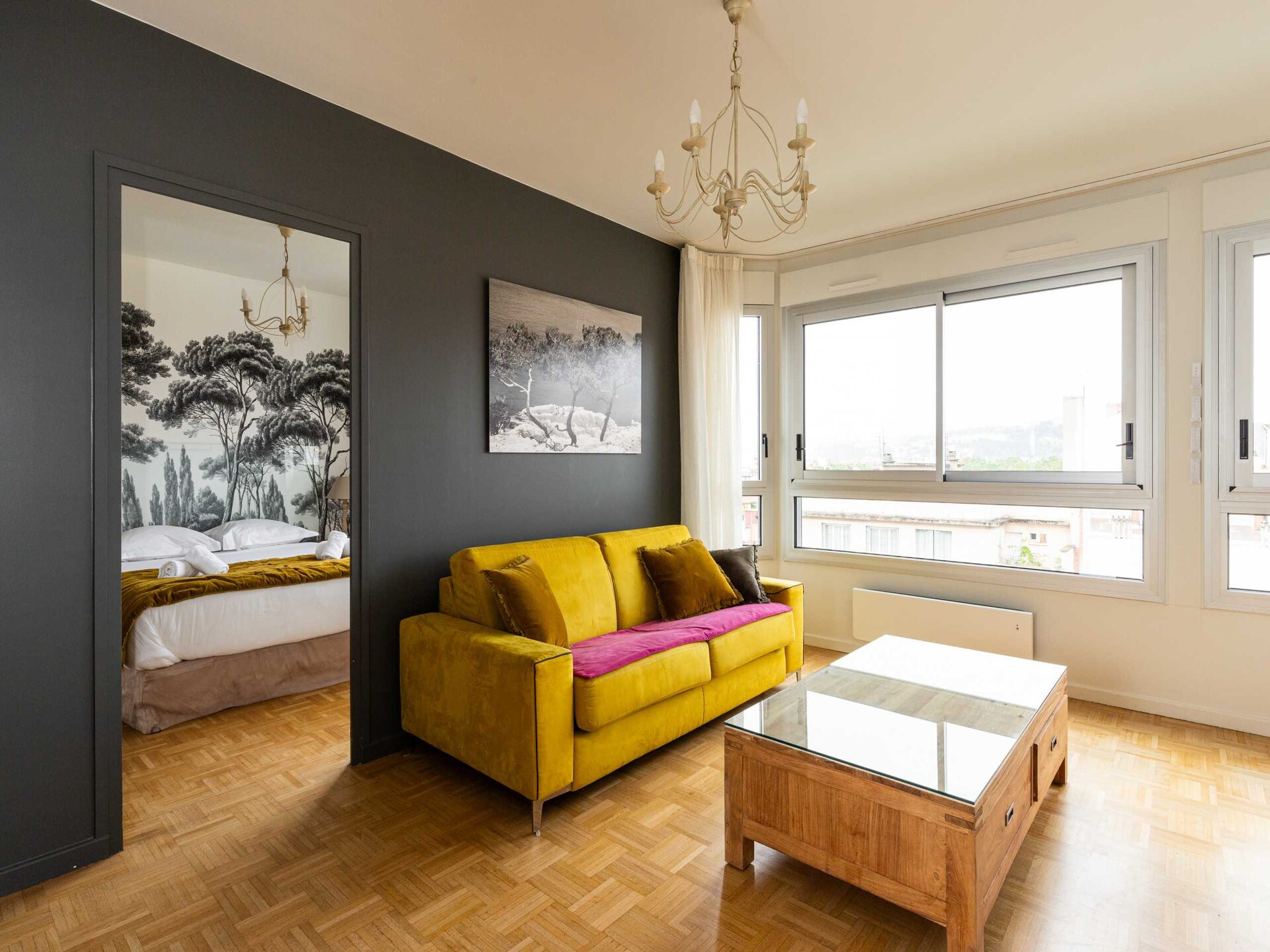 Licht modern appartement in het groen van Lyon, vlak bij metro Foch - foto 8