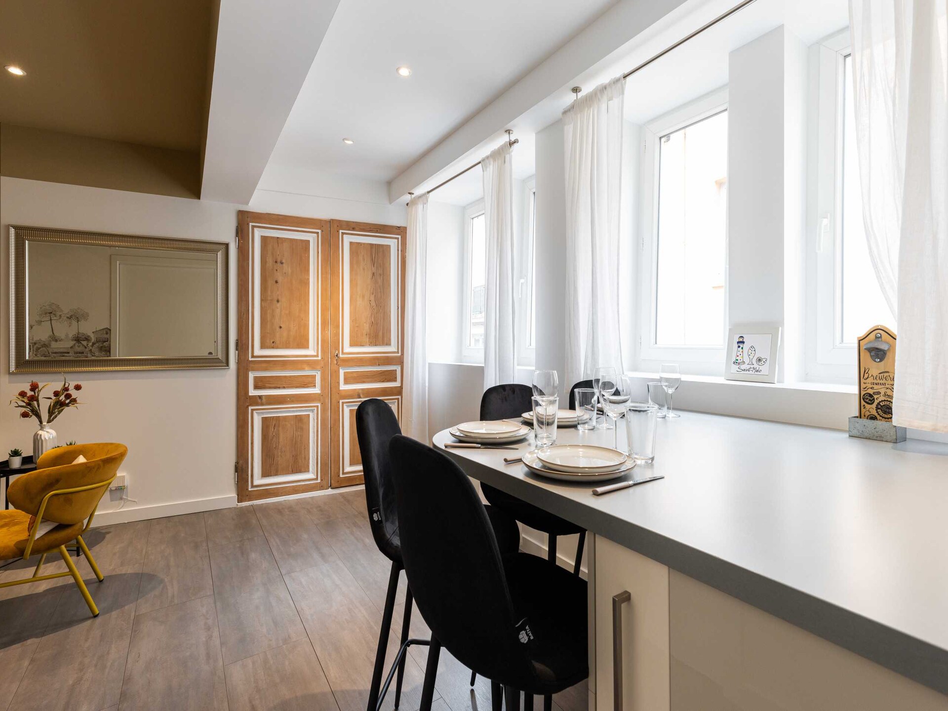 Licht appartement in centrum Lyon met 2 slaapkamers, vlakbij Cordeliers - foto 10
