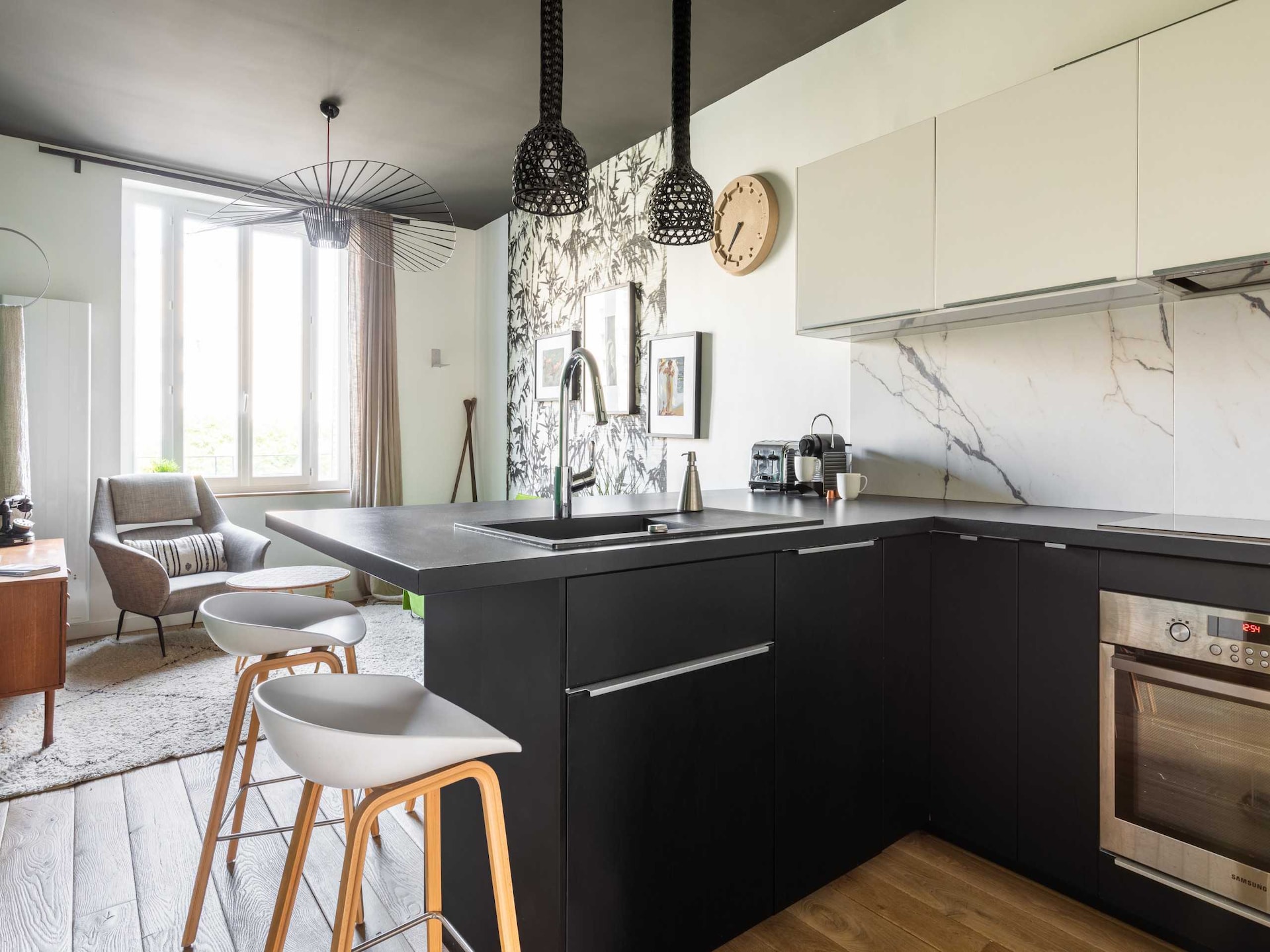 Stijlvol Lyonnais appartement in Villeurbanne bij metro Charpennes - foto 2