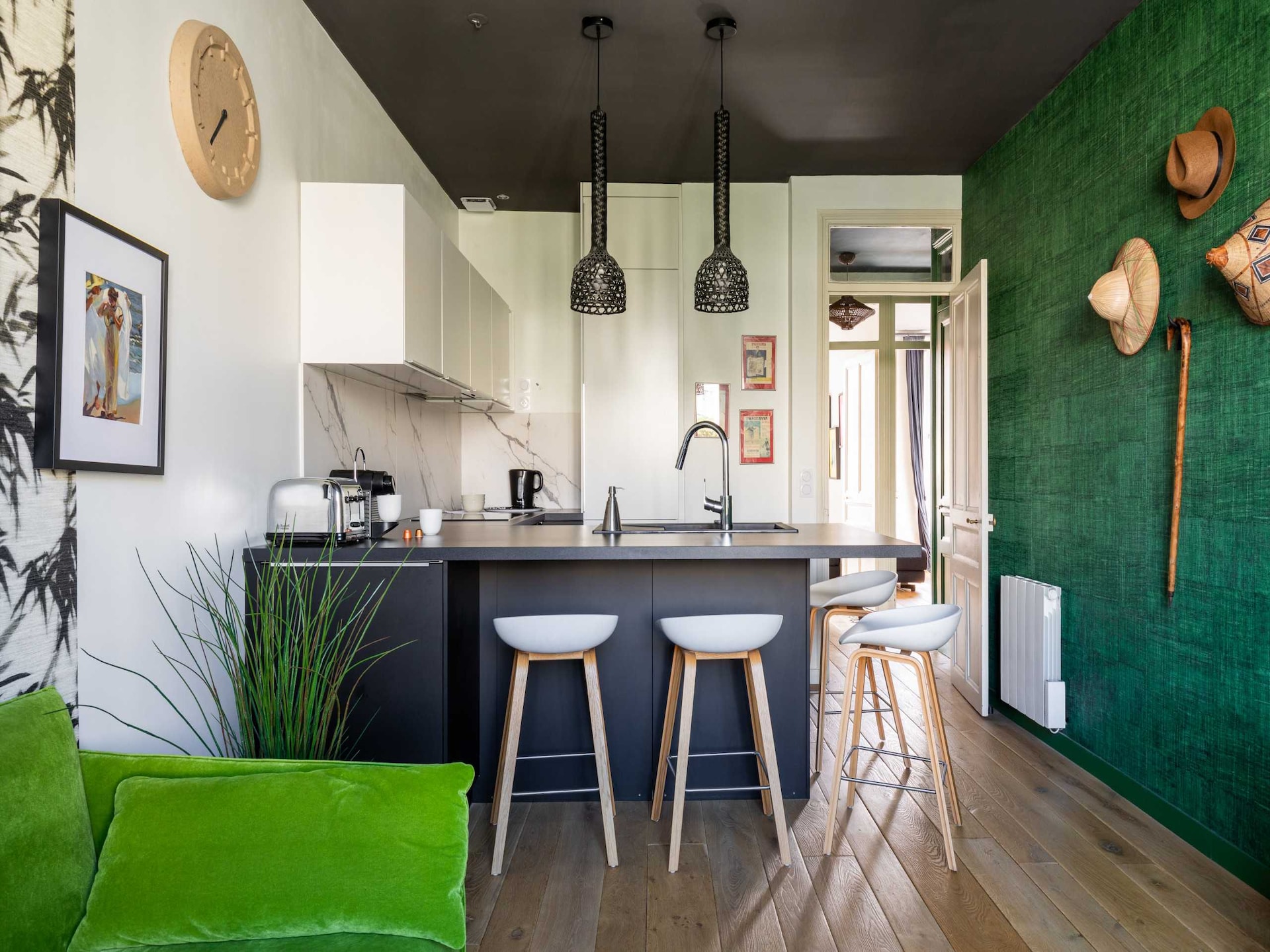 Stijlvol Lyonnais appartement in Villeurbanne bij metro Charpennes - foto 9