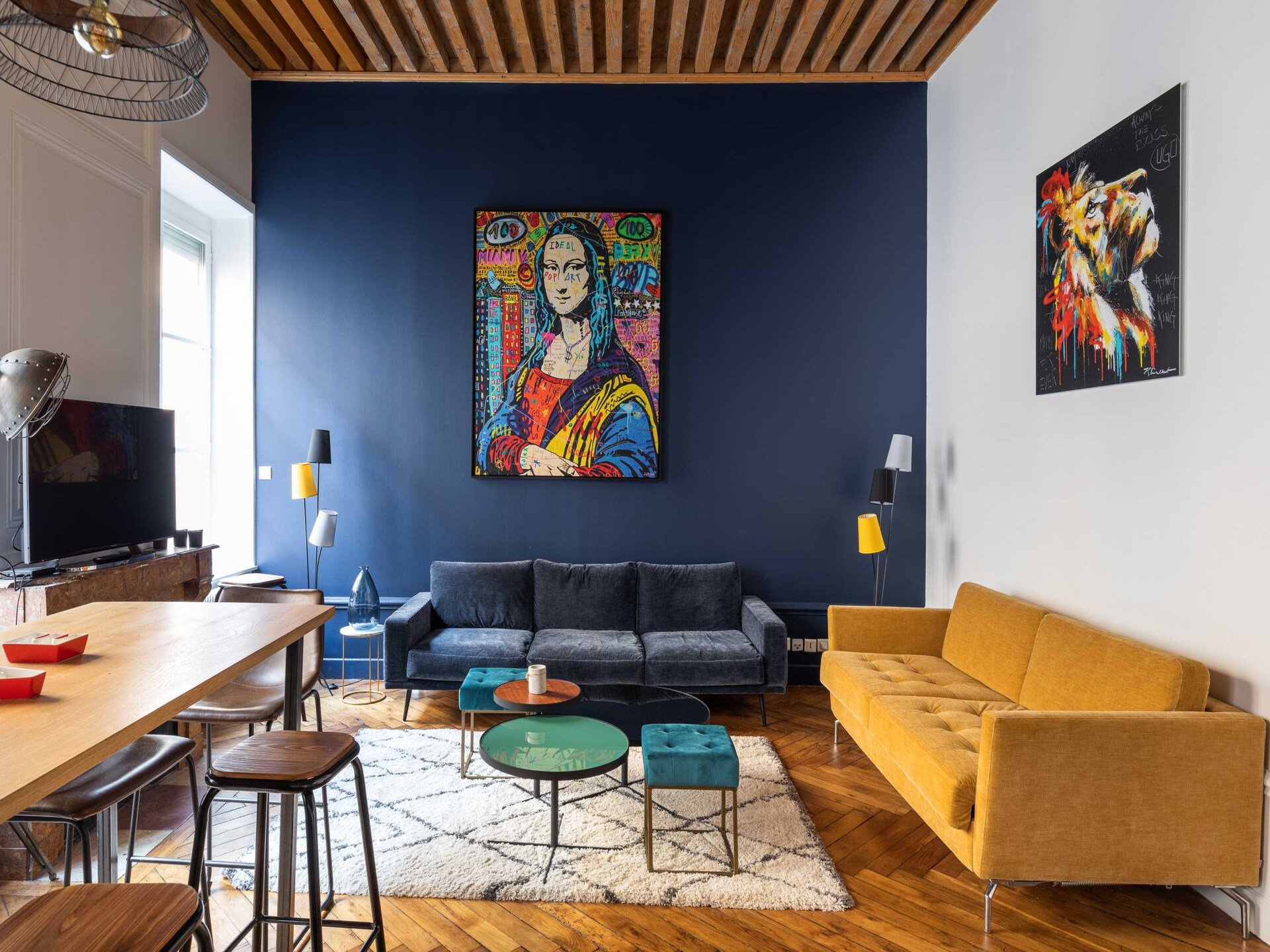 Stijlvol en ruim appartement in Lyon voor 10 personen - foto 1