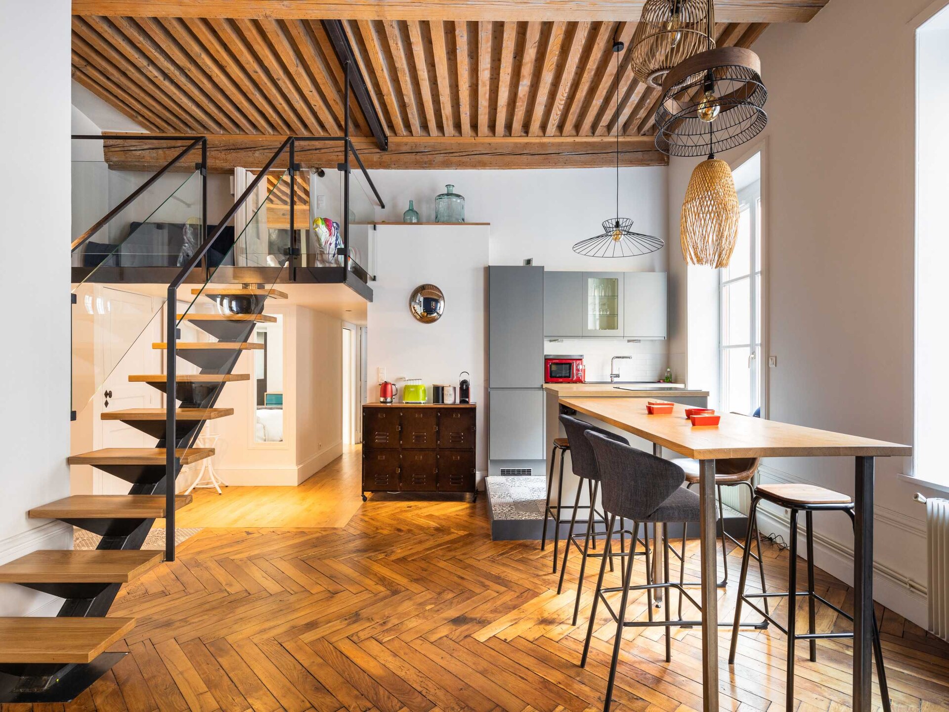 Stijlvol en ruim appartement in Lyon voor 10 personen - foto 2