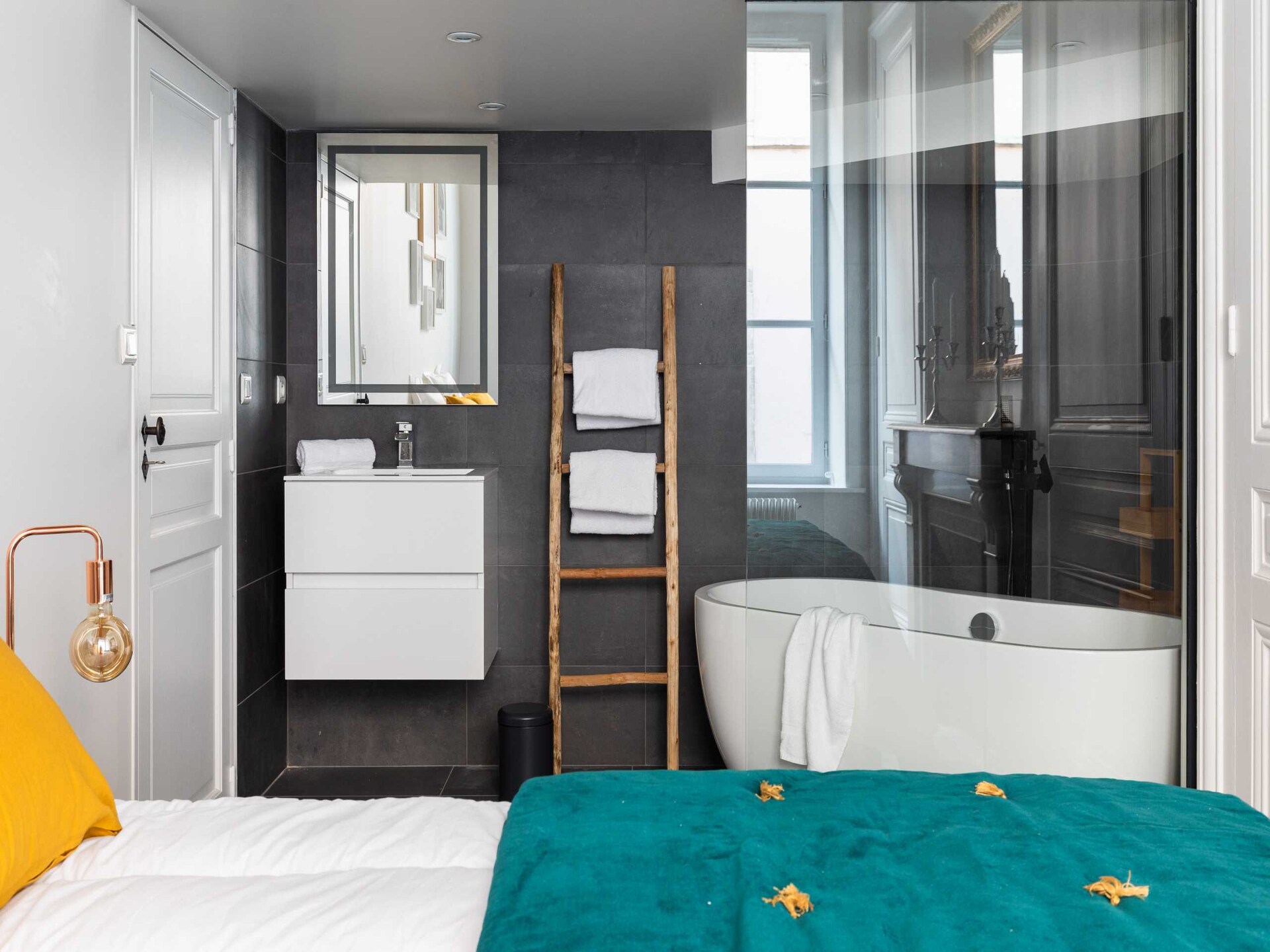 Stijlvol en ruim appartement in Lyon voor 10 personen - foto 9
