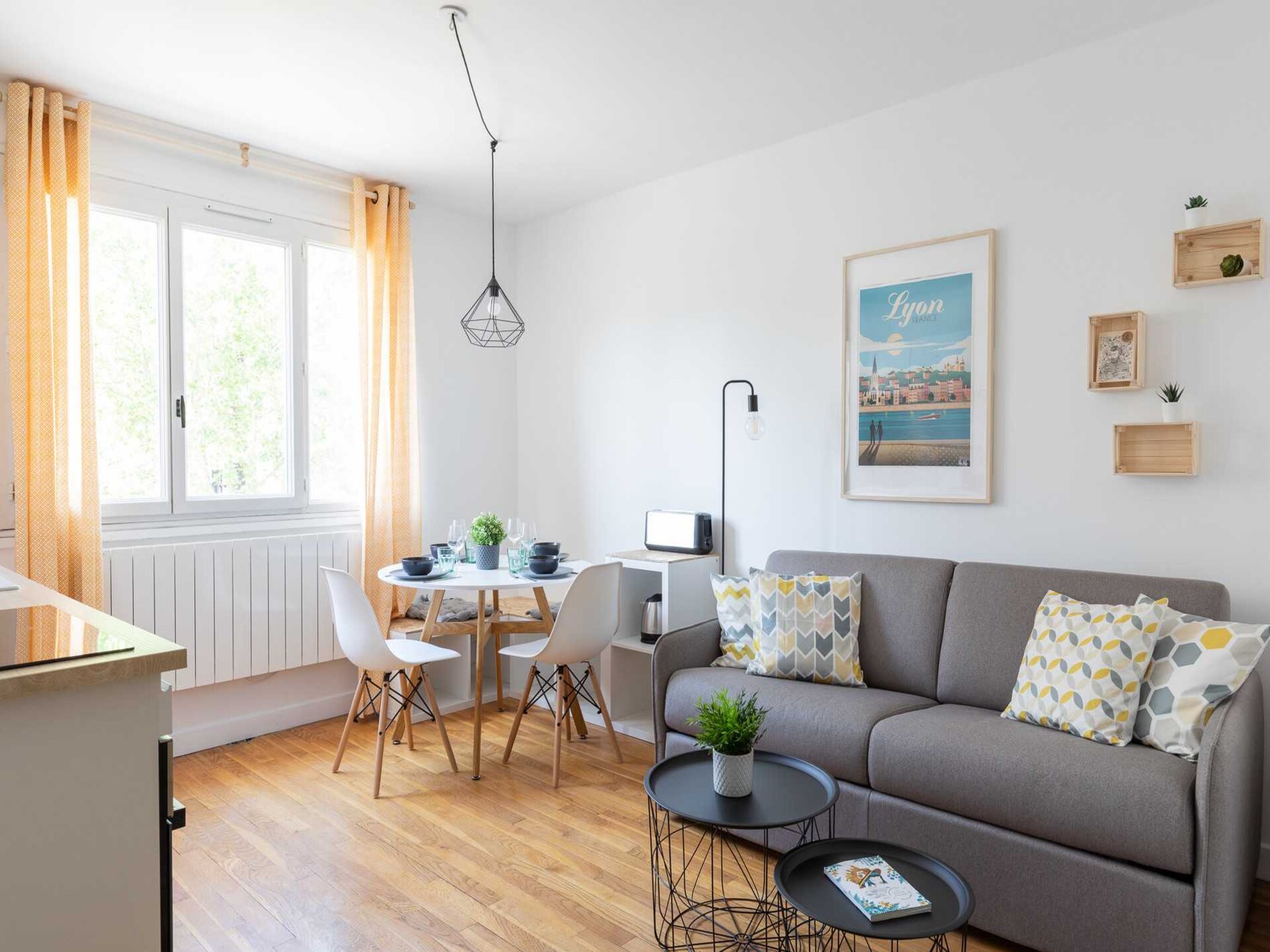 Knus bosappartement voor 2 bij Villeurbanne, vlakbij metro Charpennes - foto 6