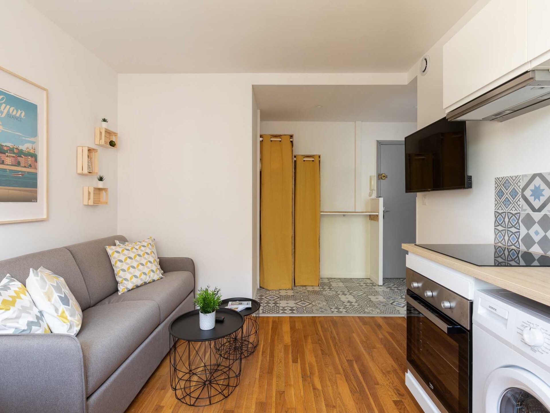 Knus bosappartement voor 2 bij Villeurbanne, vlakbij metro Charpennes - foto 7