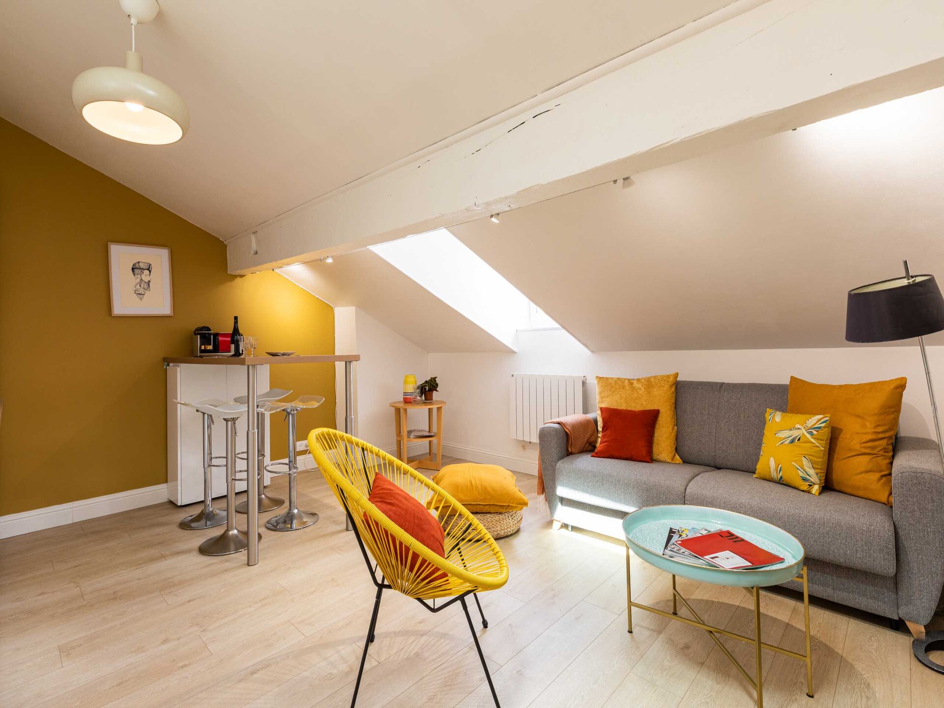 Licht appartement in rustige wijk Jean Macé, vlakbij centrum Lyon - foto 5