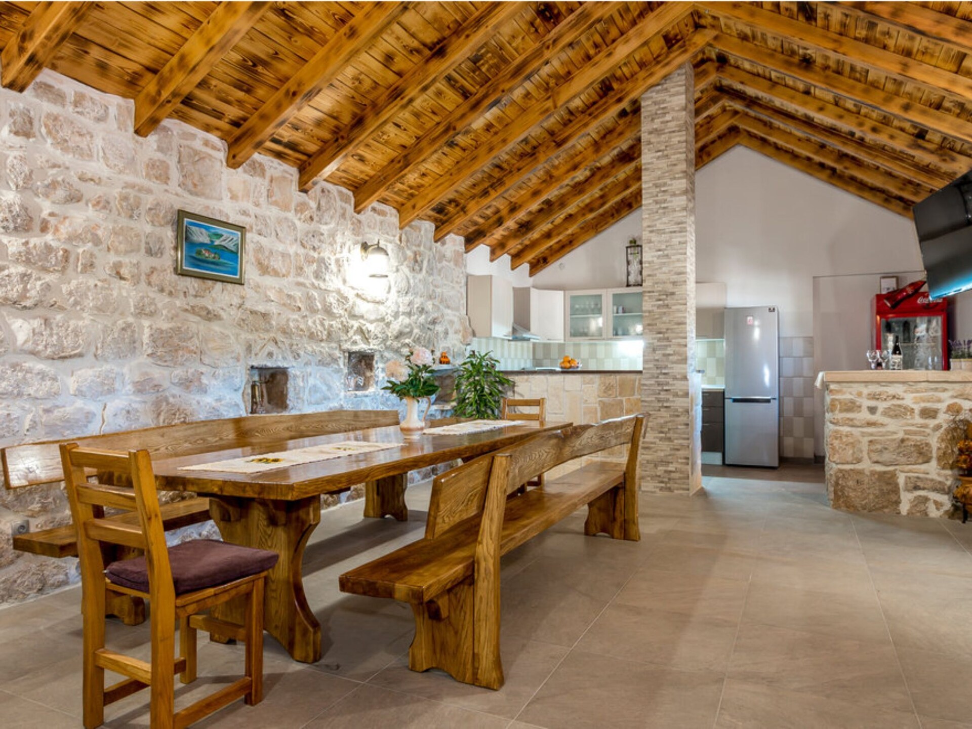 Sfeervol vakantiehuis Stari Dvori in Šibenik voor 8 personen met huisdier - foto 2