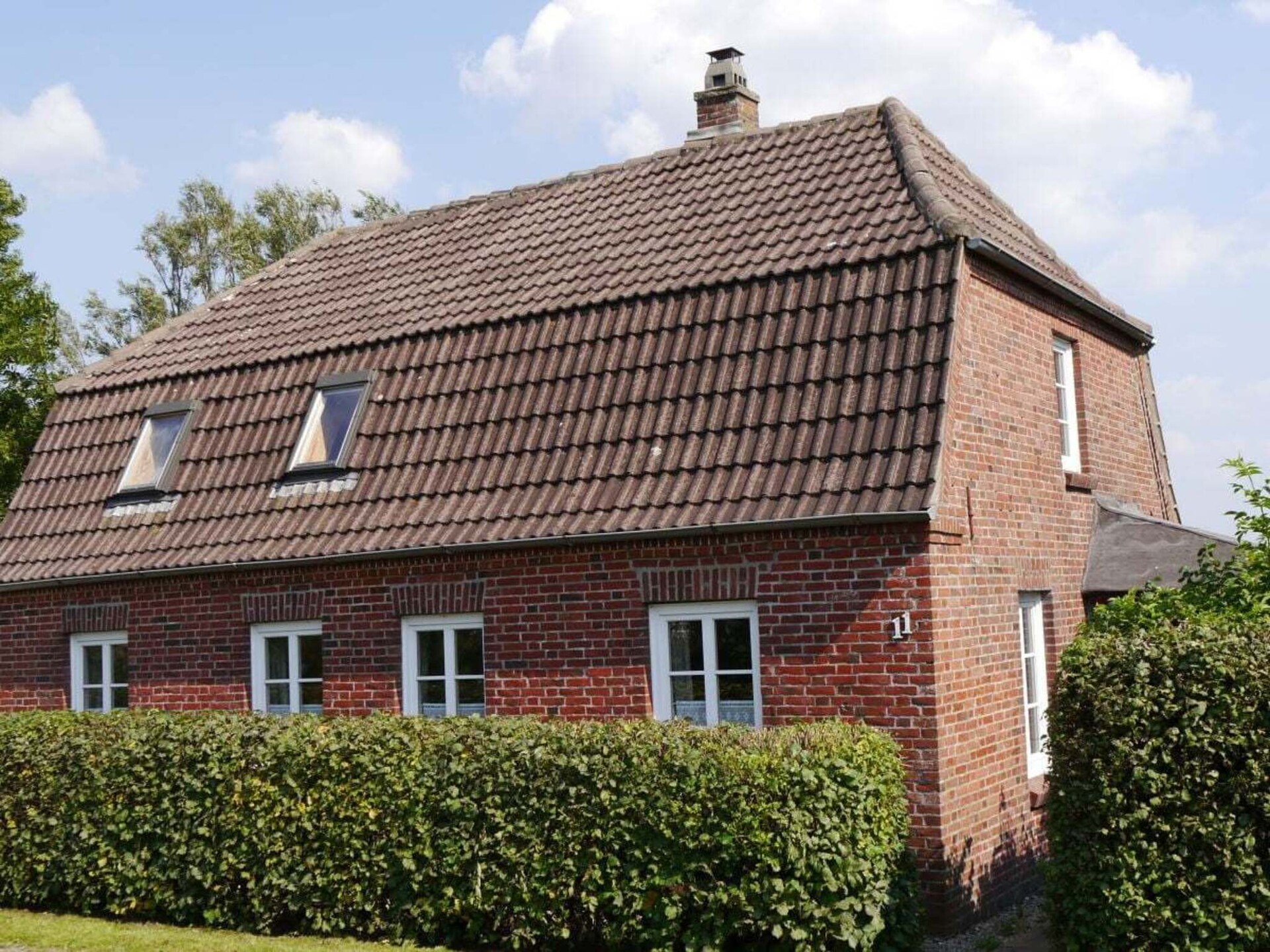 Huus Heini: Ruim vakantiehuis op Nordstrand met weids uitzicht over de weilanden - foto 2