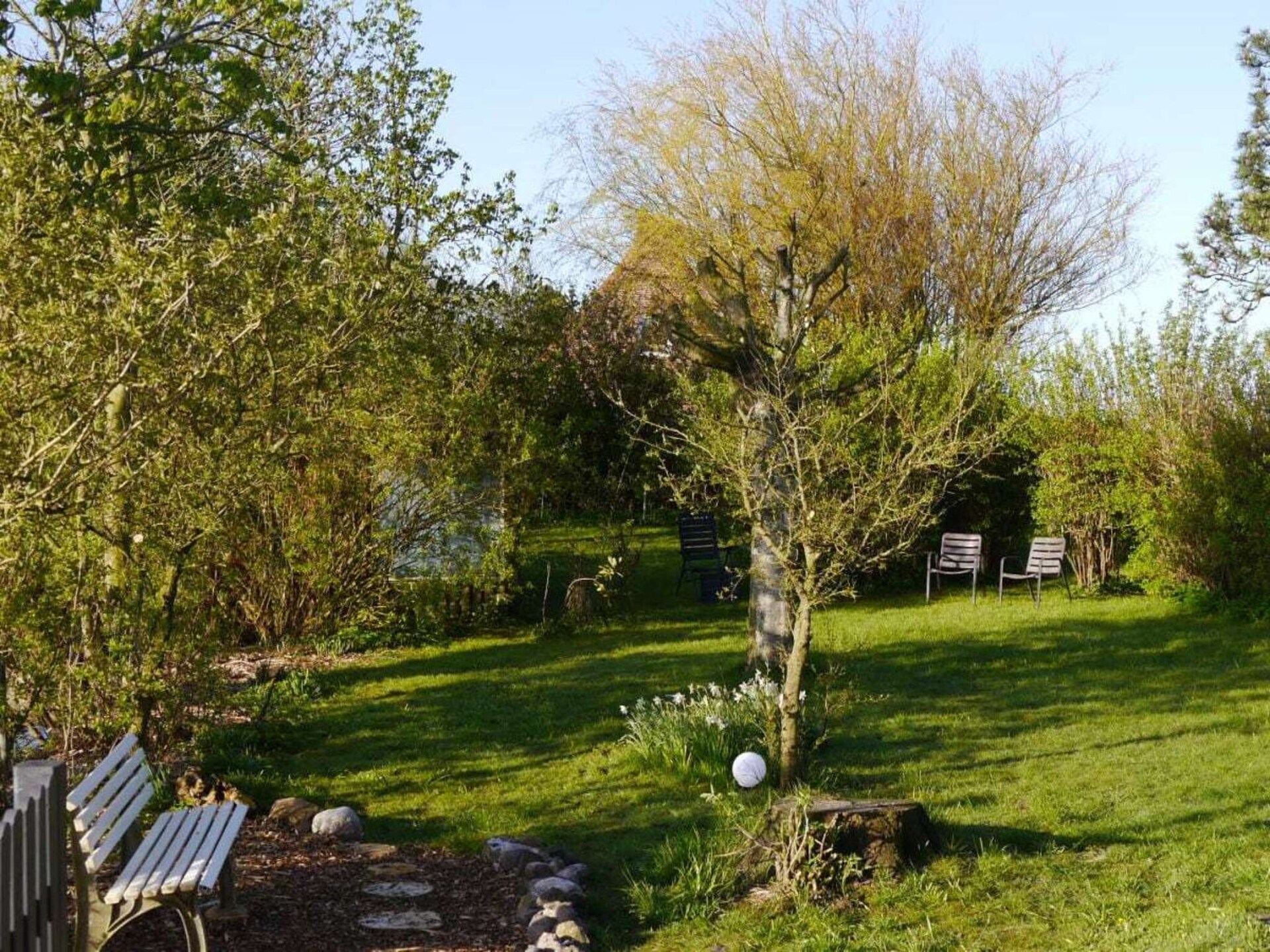 Huus Heini: Ruim vakantiehuis op Nordstrand met weids uitzicht over de weilanden - foto 14
