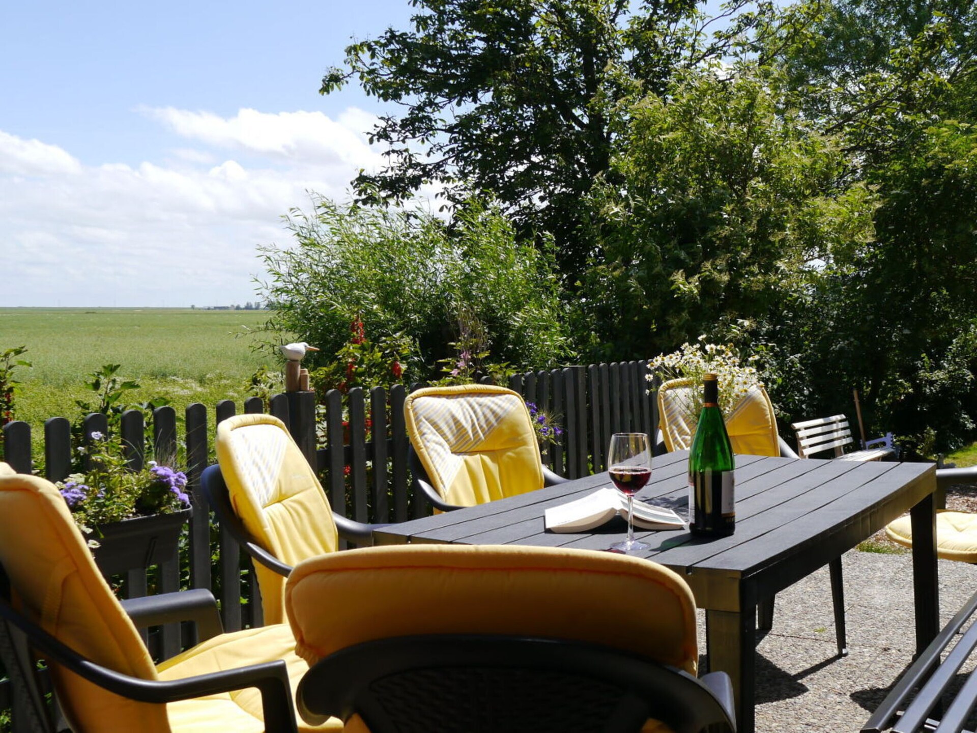 Huus Heini: Ruim vakantiehuis op Nordstrand met weids uitzicht over de weilanden - foto 13