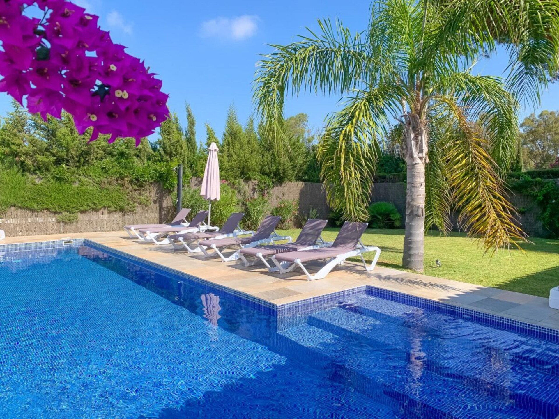 Moderne villa met 11m zwembad op 200m van strand Fuente del Gallo - foto 7