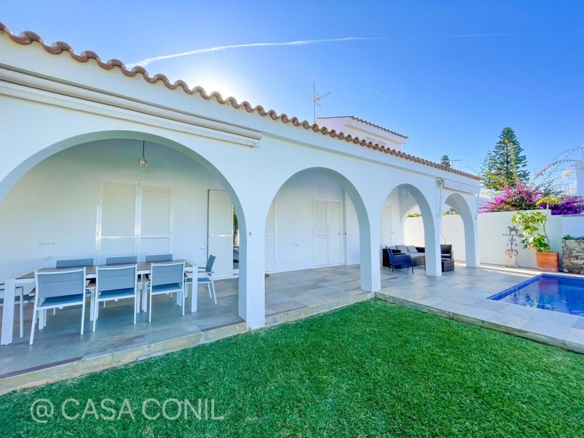 Moderne villa met 11m zwembad op 200m van strand Fuente del Gallo - foto 11