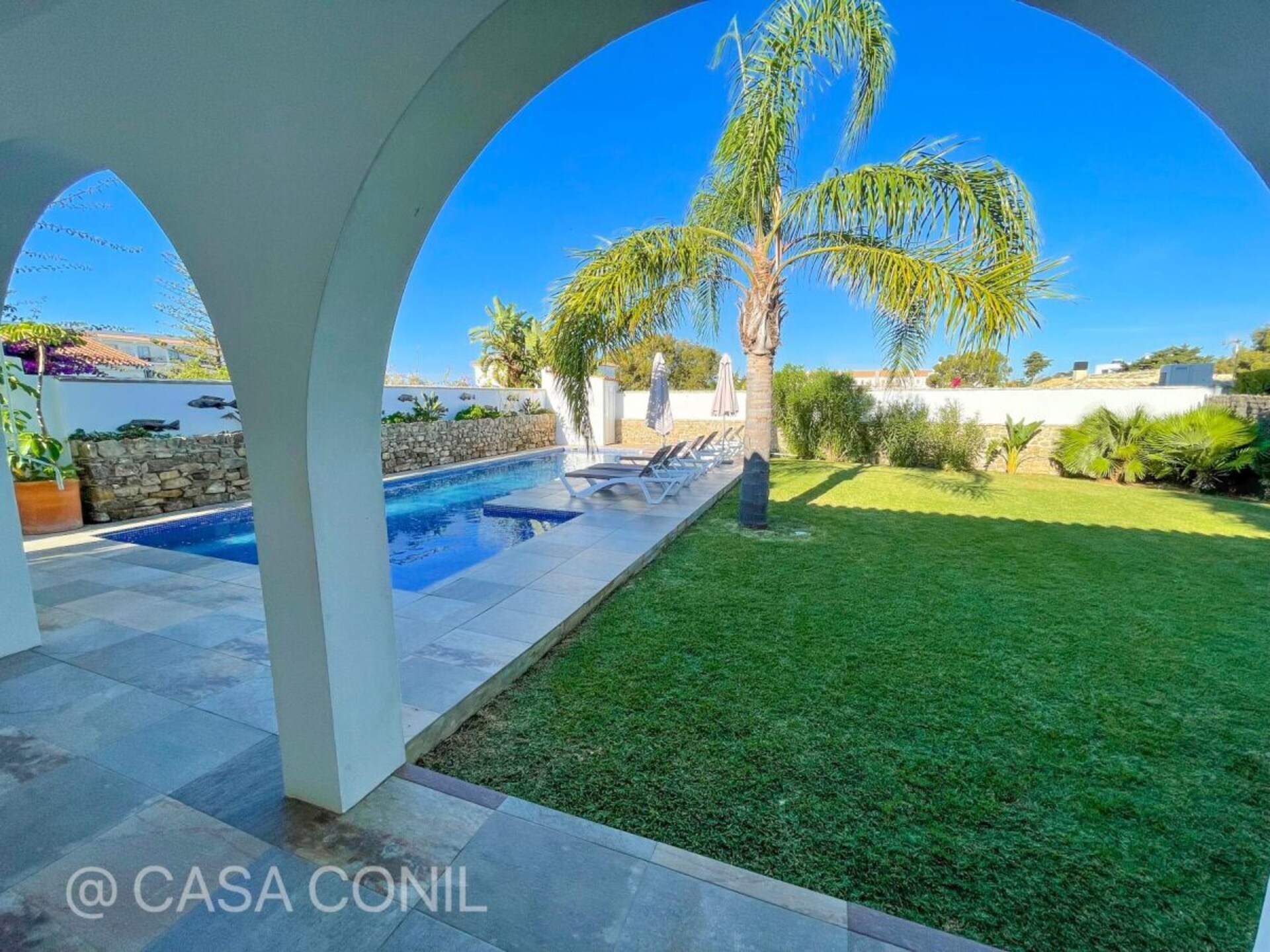 Moderne villa met 11m zwembad op 200m van strand Fuente del Gallo - foto 12