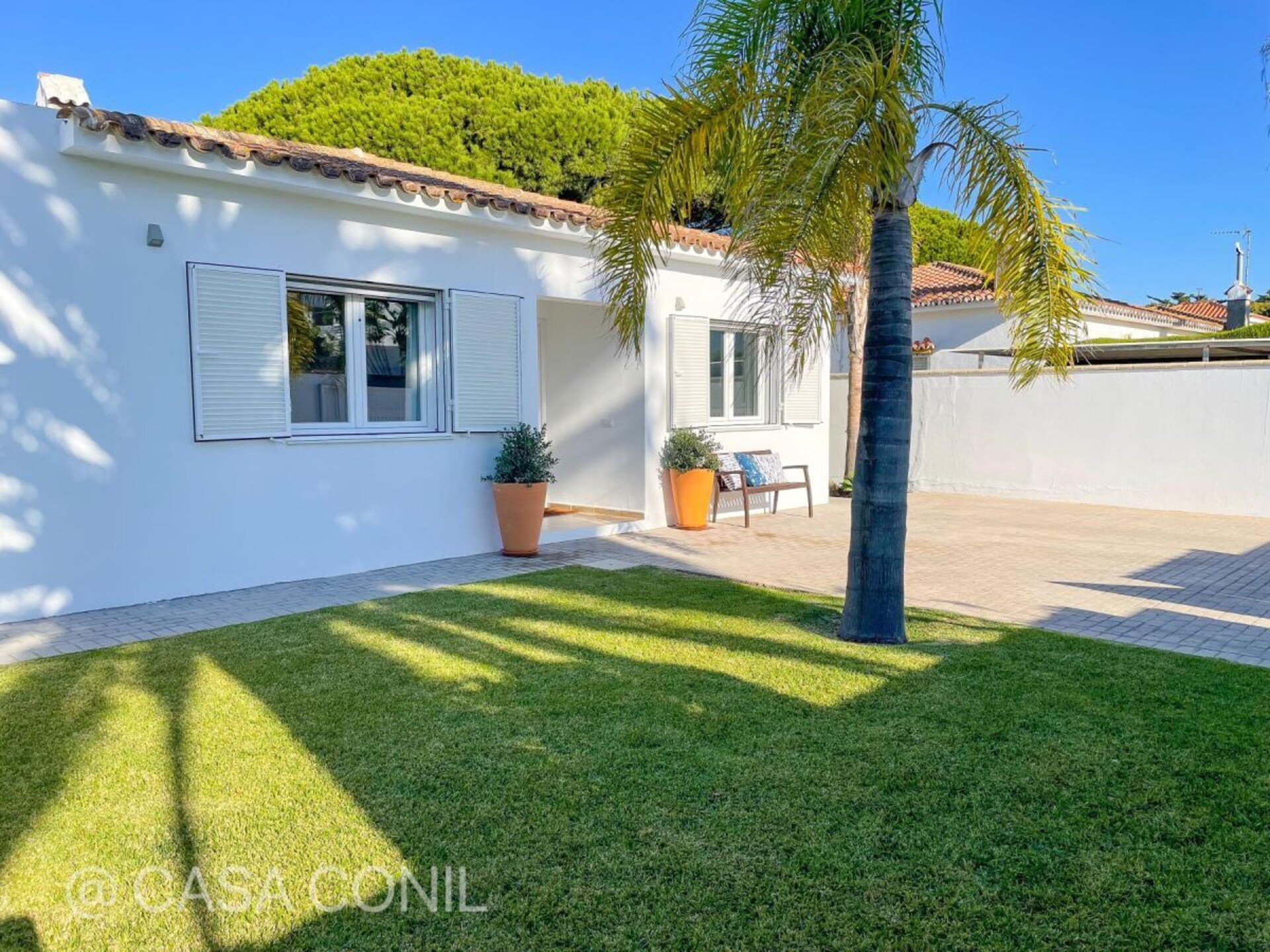 Moderne villa met 11m zwembad op 200m van strand Fuente del Gallo - foto 14