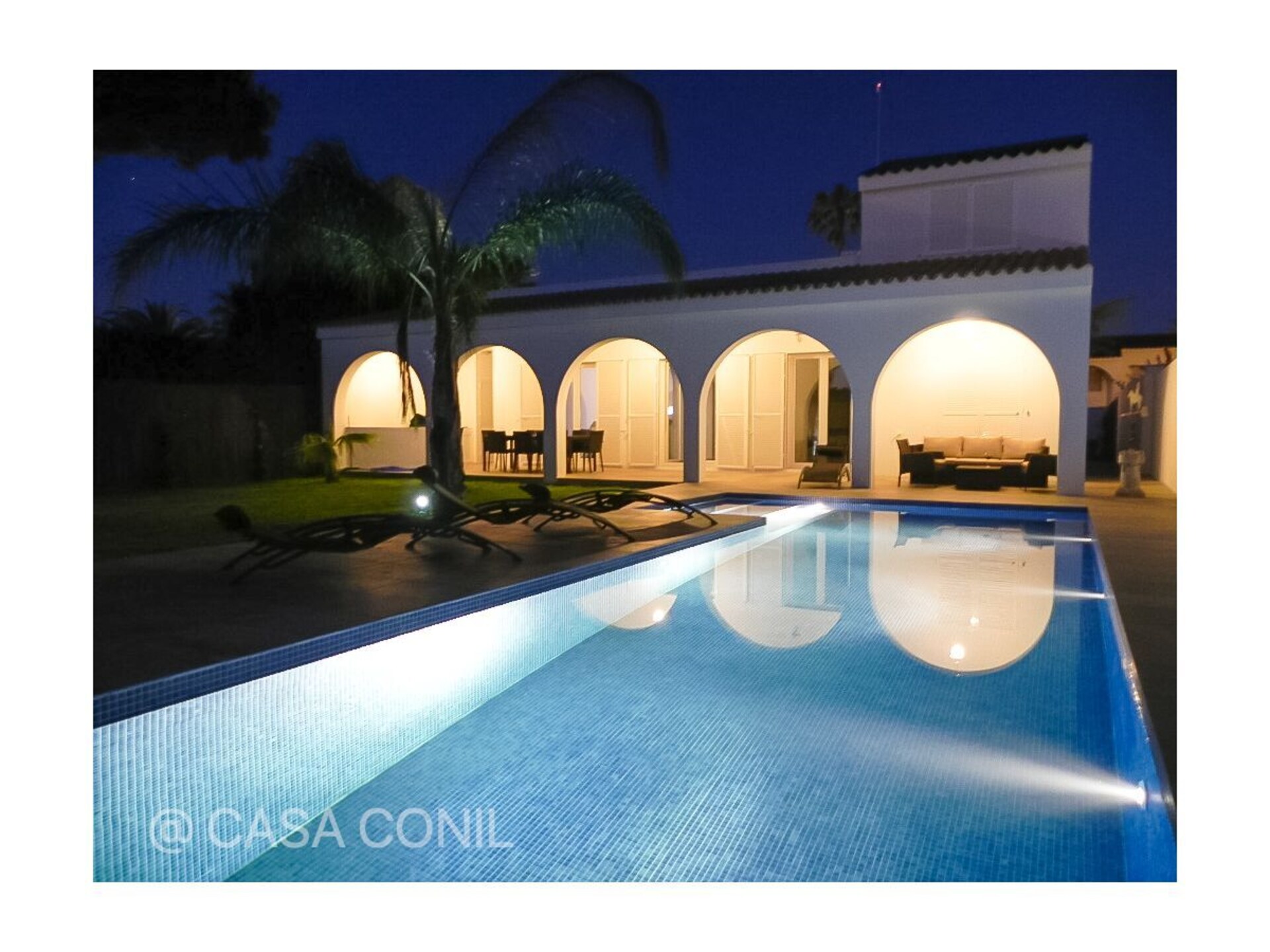 Moderne villa met 11m zwembad op 200m van strand Fuente del Gallo - foto 18