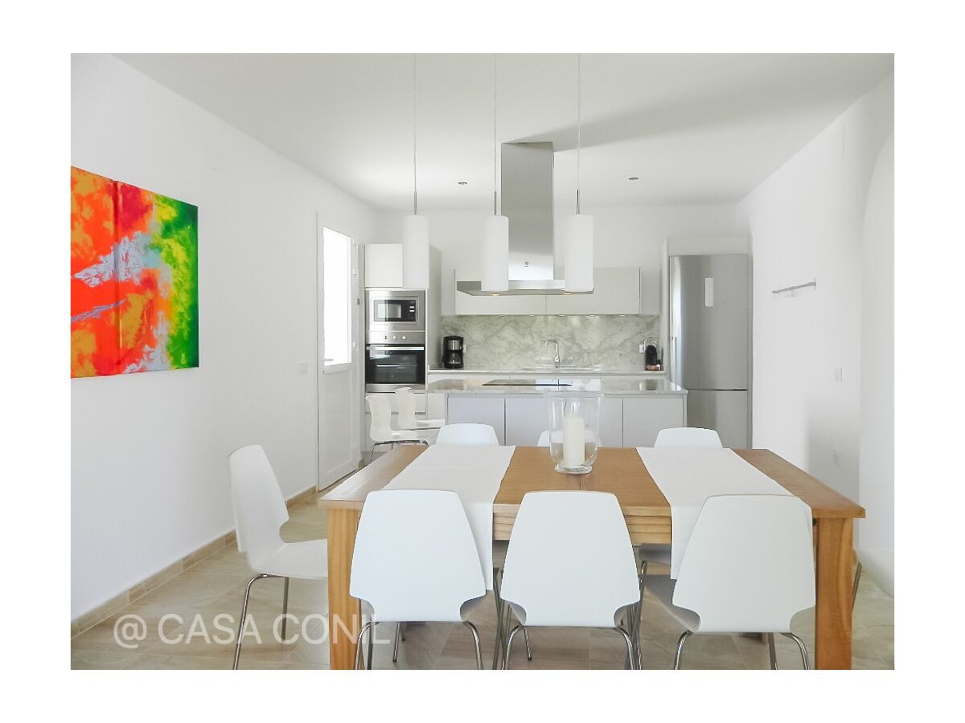 Moderne villa met 11m zwembad op 200m van strand Fuente del Gallo - foto 21