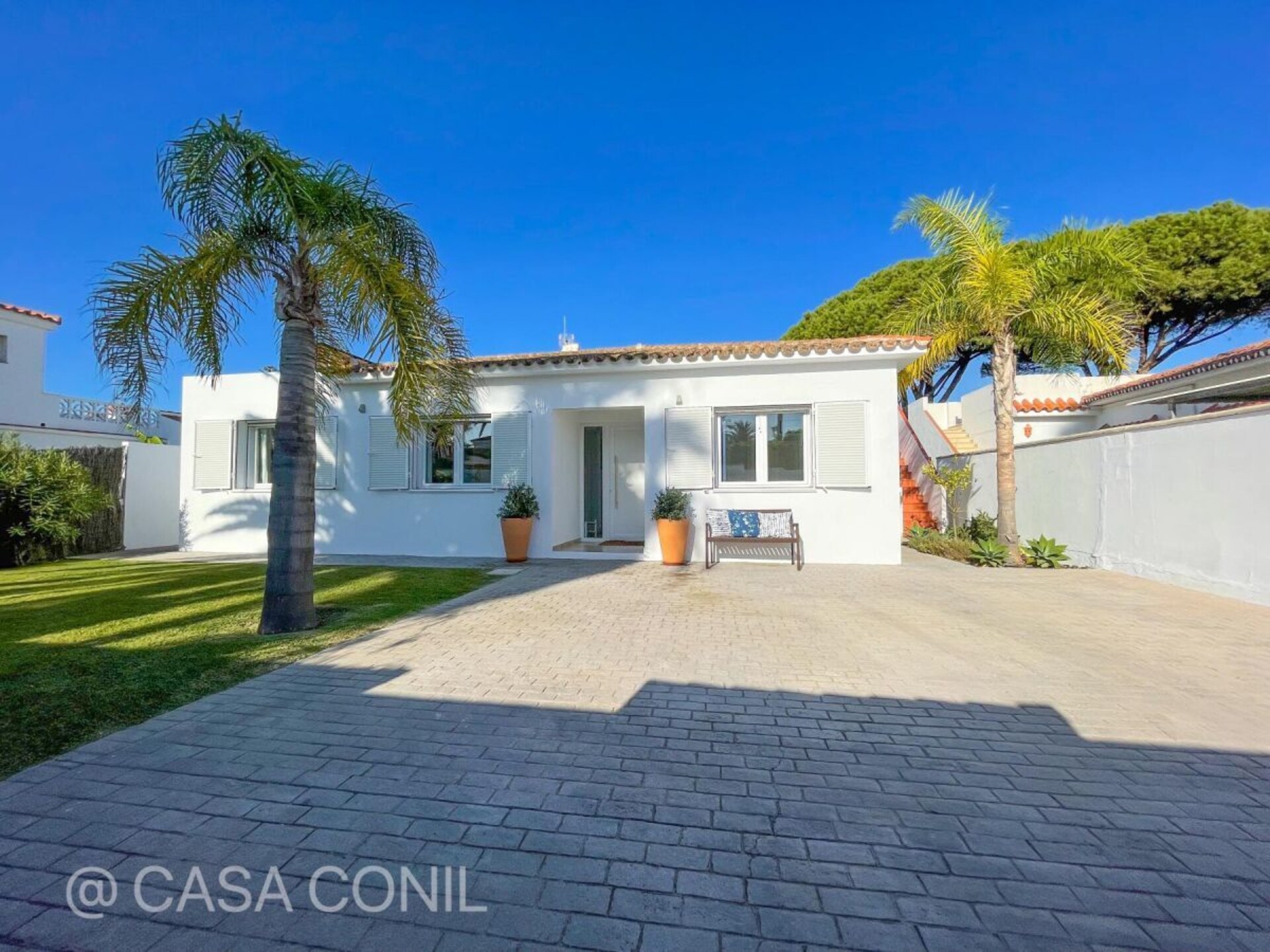 Moderne villa met 11m zwembad op 200m van strand Fuente del Gallo - foto 47