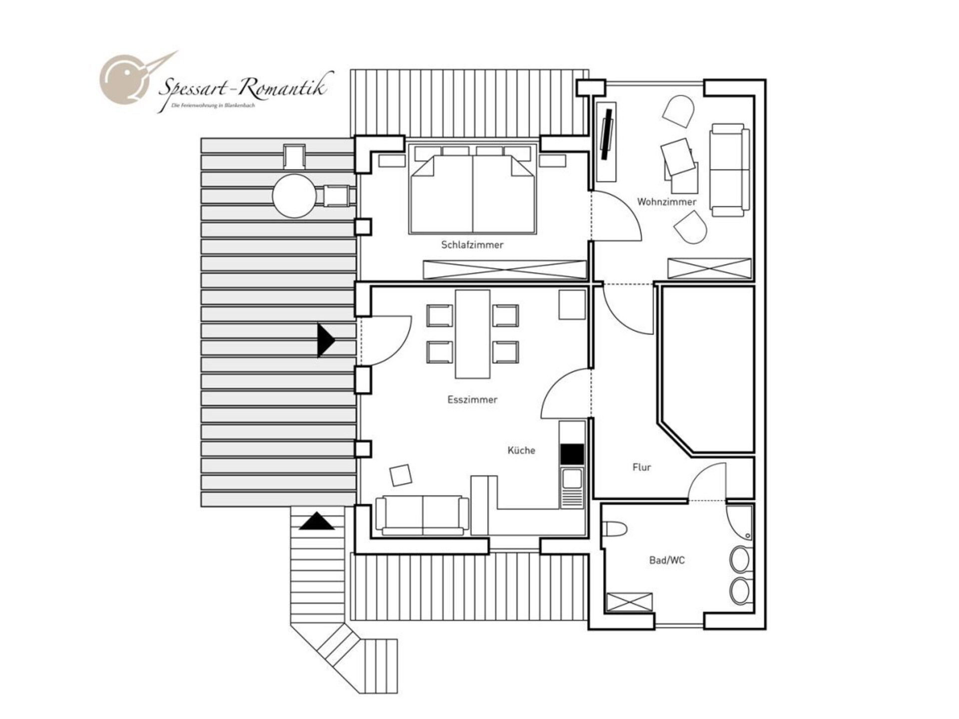 5-persoons vakantiehuis in het centrum van Blankenbach - foto 18
