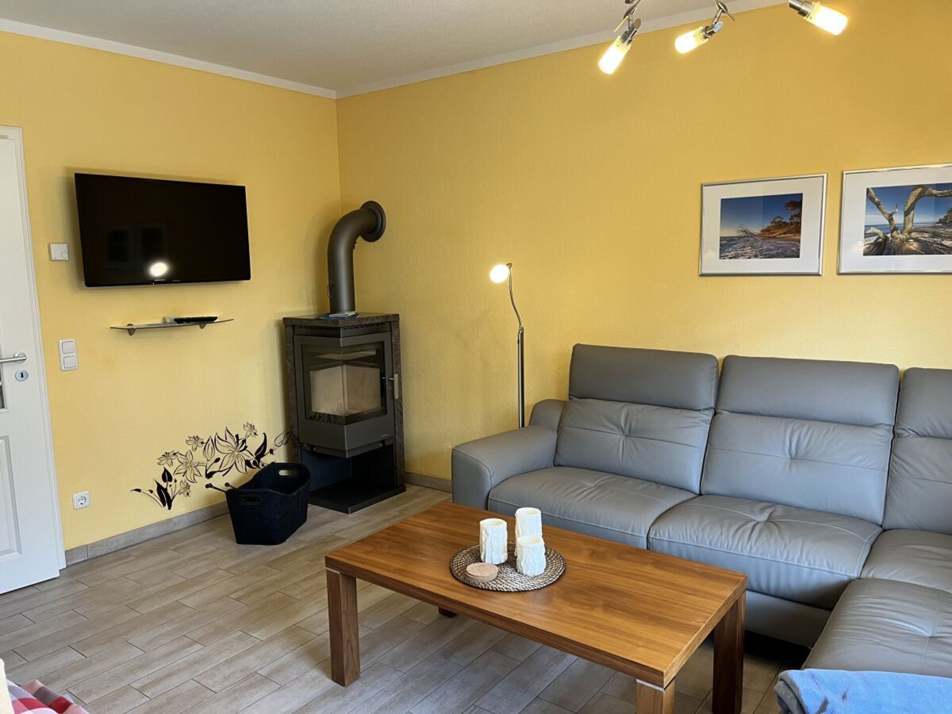Modern appartement bij het strand met terras en open haard in Zingst - foto 13