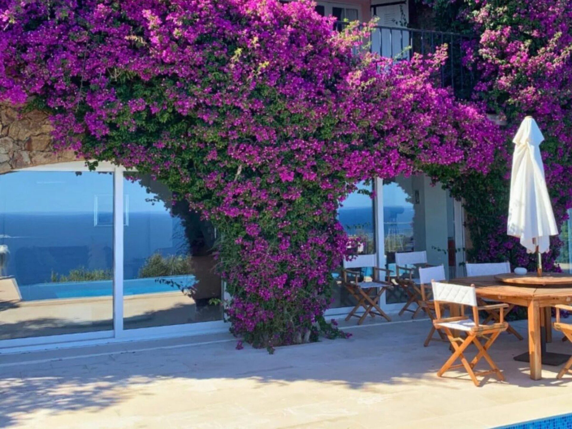Provençaalse villa met panoramisch zeezicht en verwarmd zwembad in Estérel - foto 15