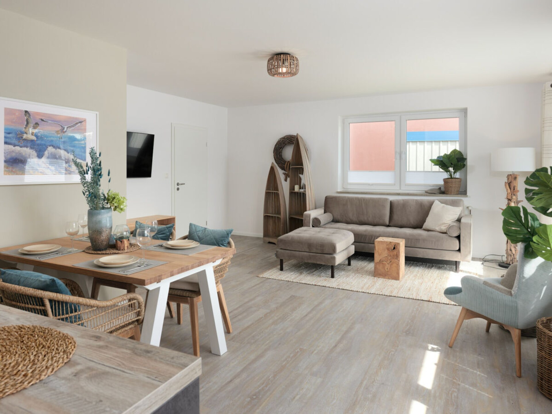 Strandoase Laboe: Stijlvol appartement met kunst en terras op loopafstand van zee - foto 7
