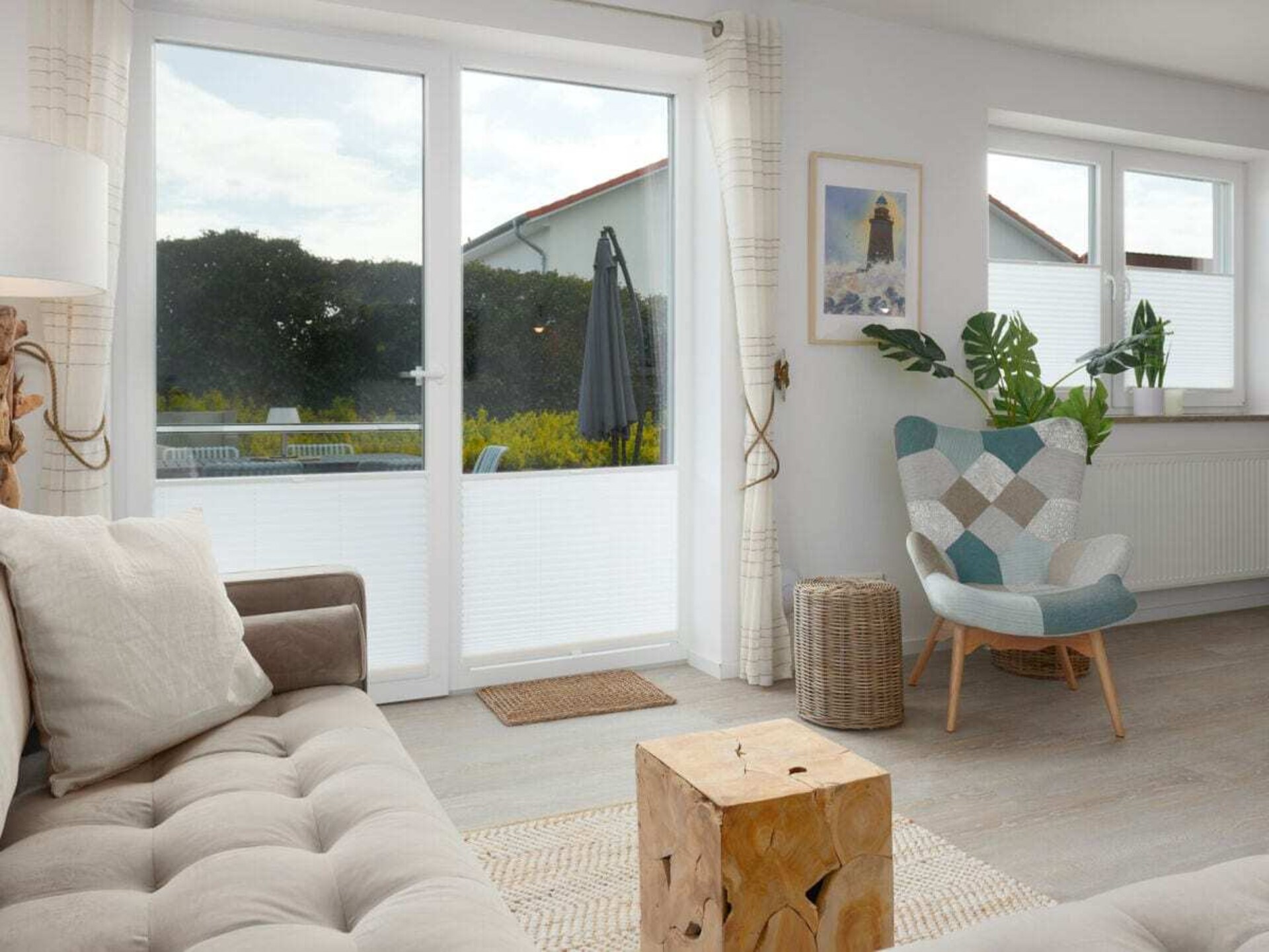 Strandoase Laboe: Stijlvol appartement met kunst en terras op loopafstand van zee - foto 12