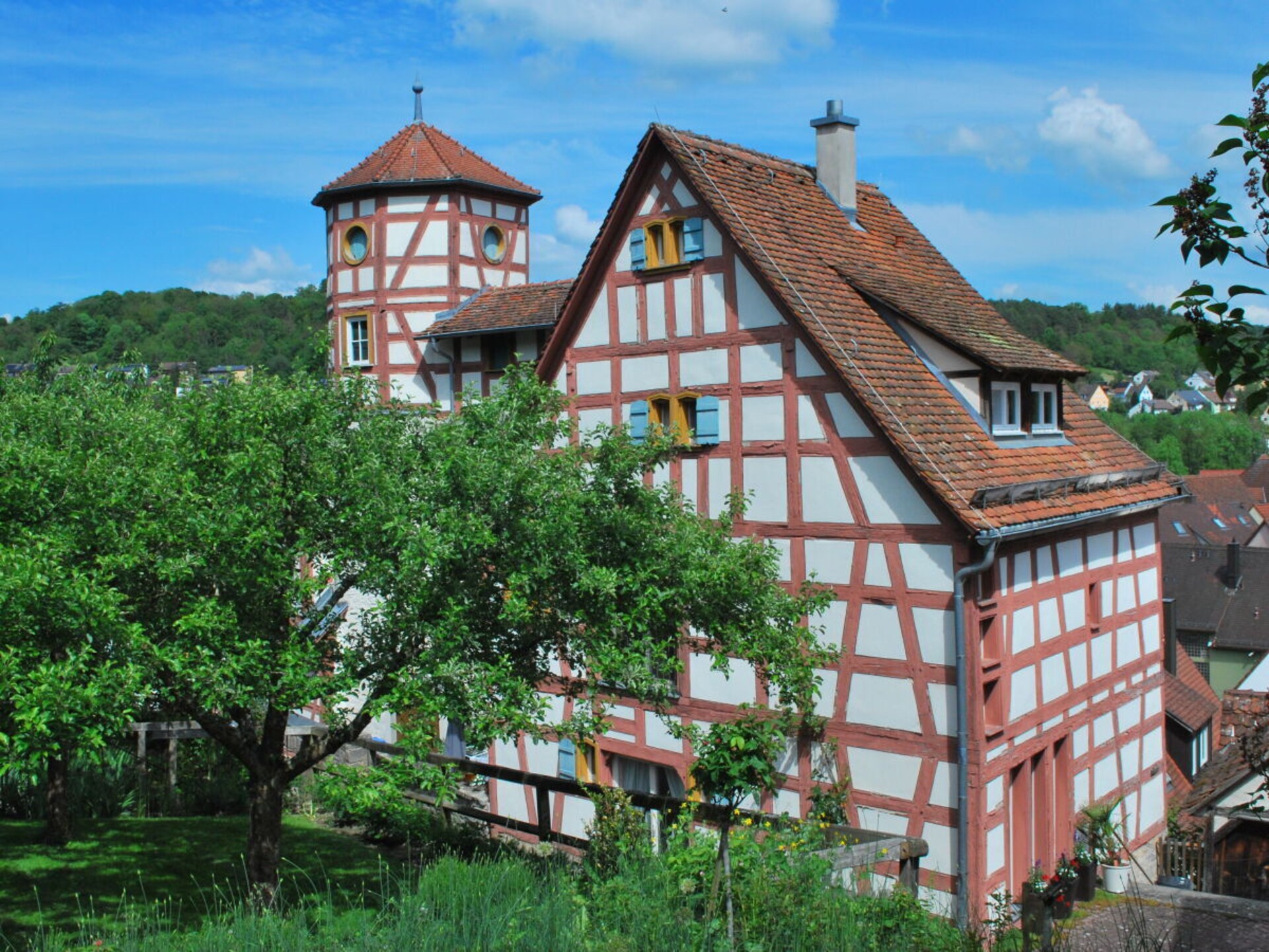 Ruim appartement in Freudenbach met terras, vlakbij Creglingen - foto 25