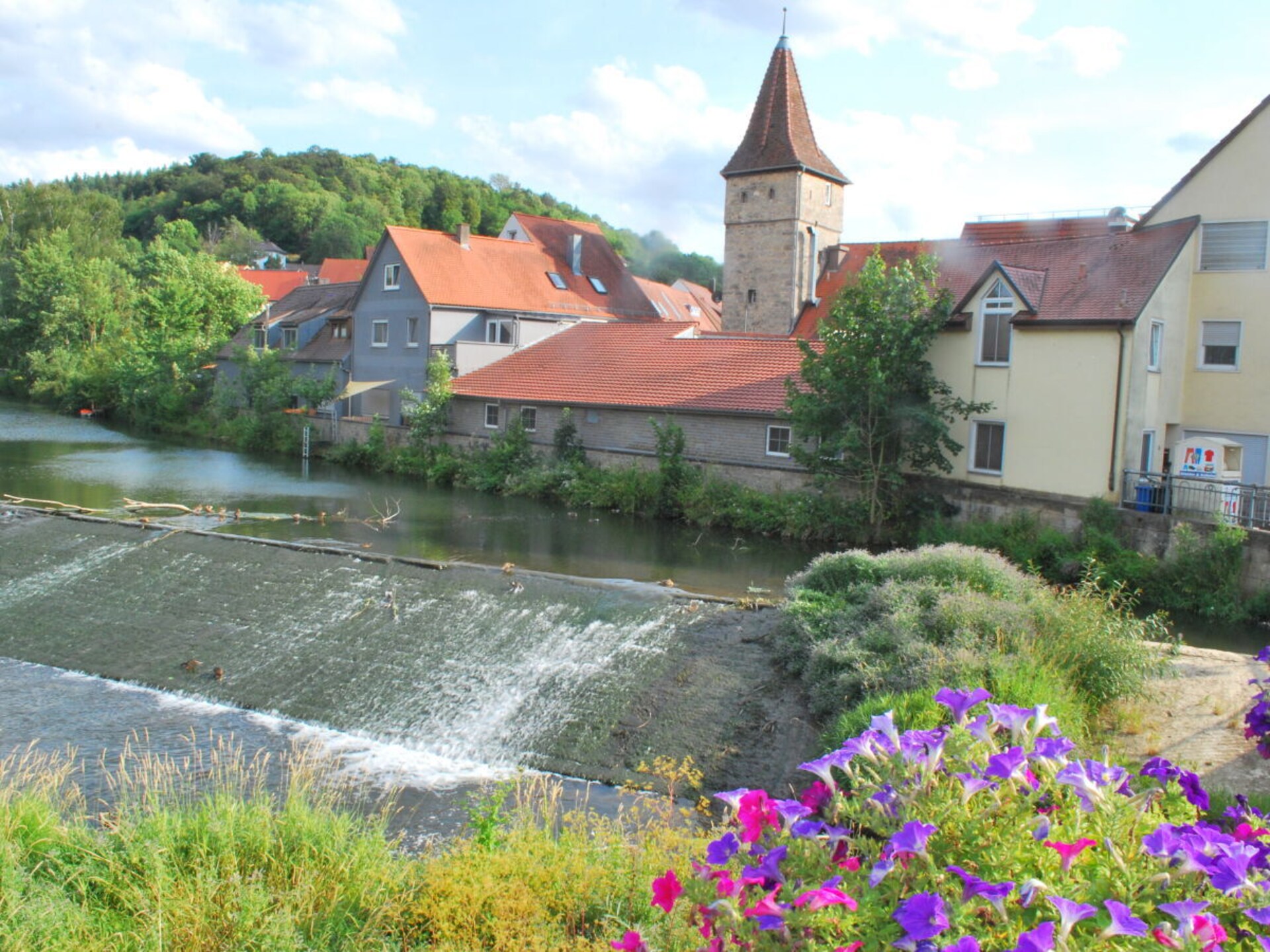 Ruim appartement in Freudenbach met terras, vlakbij Creglingen - foto 37