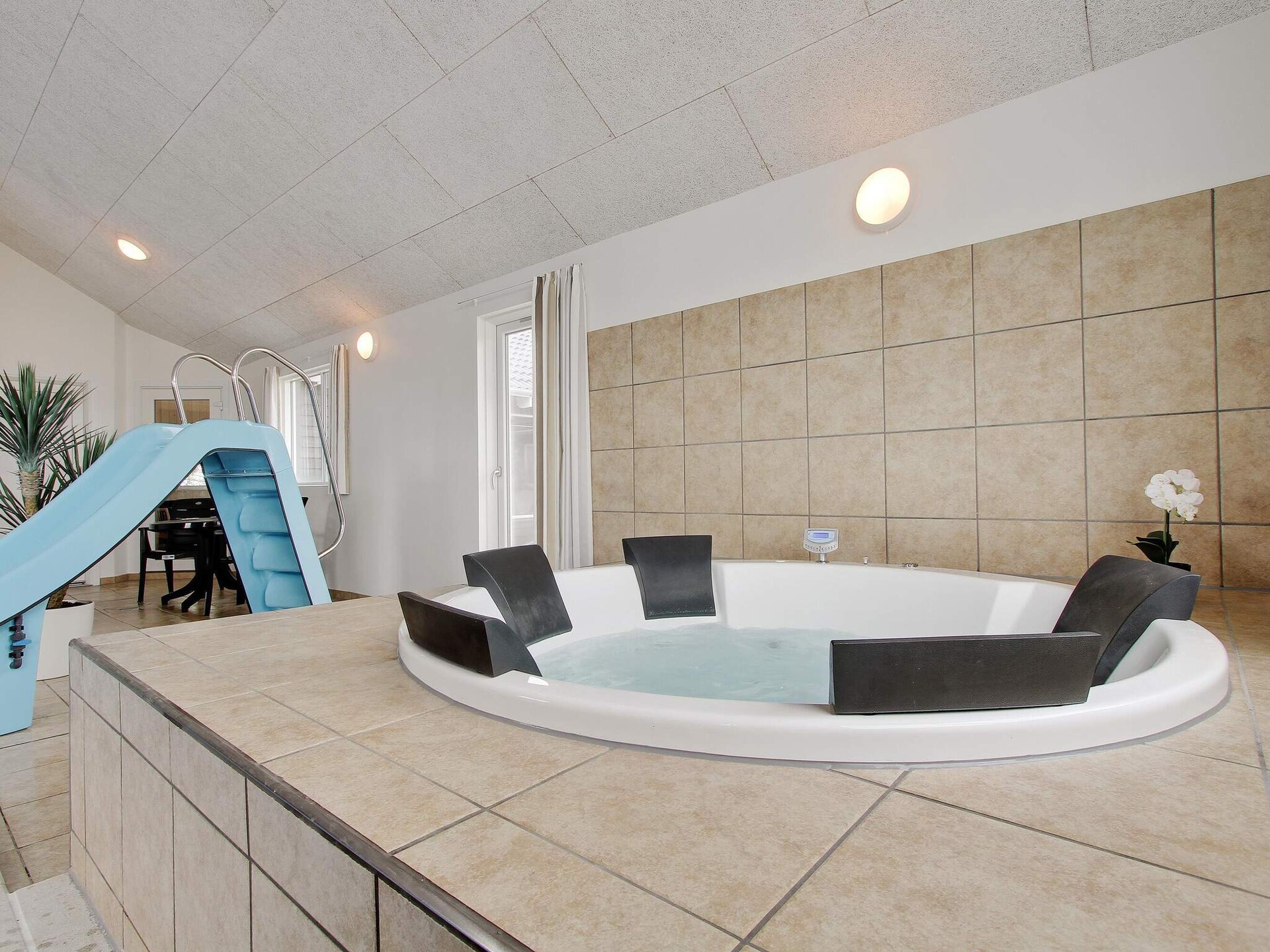 Luxe vakantiehuis met zwembad en wellness aan golfbaan in Bogense, Denemarken - foto 23